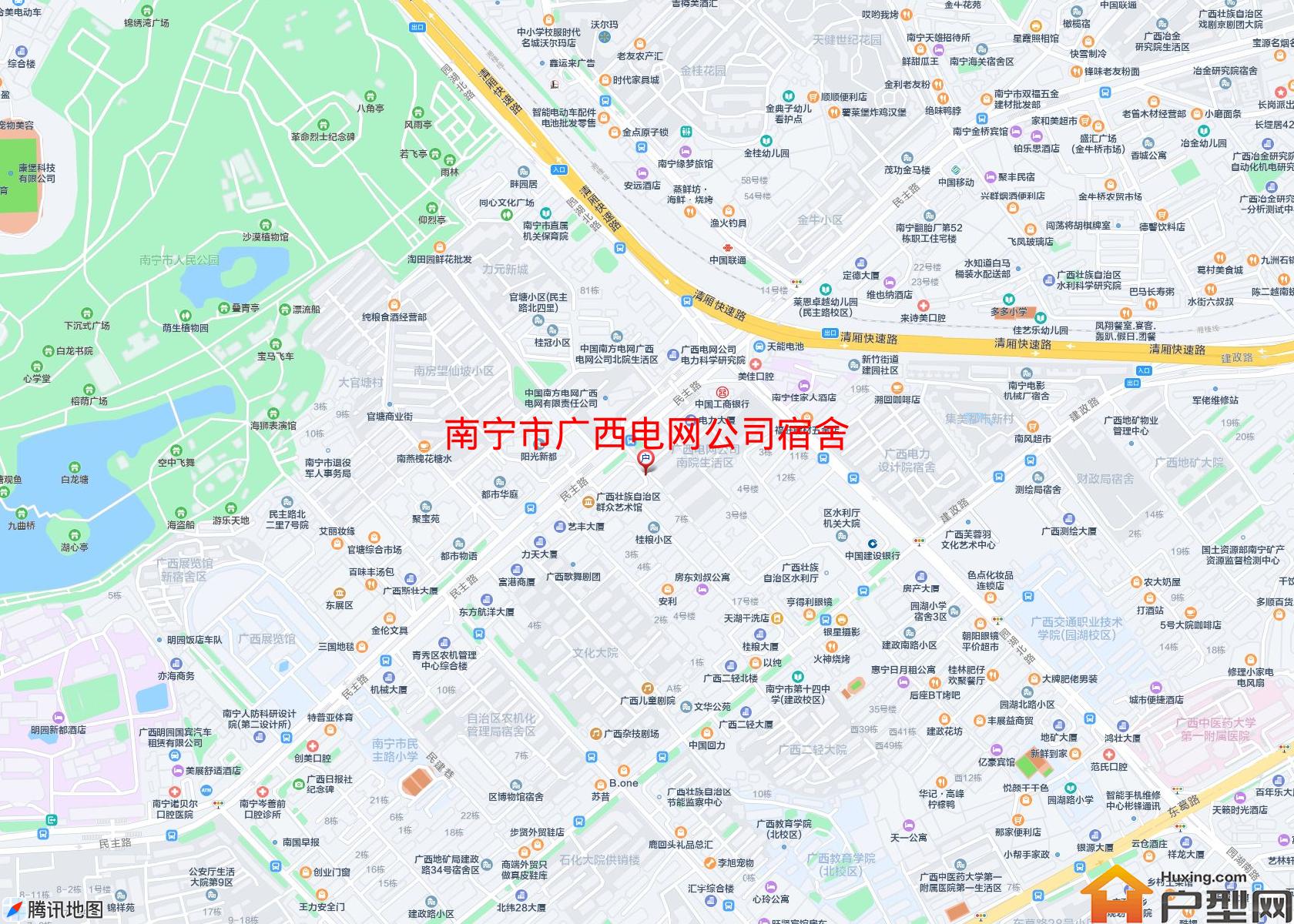 广西电网公司宿舍小区 - 户型网