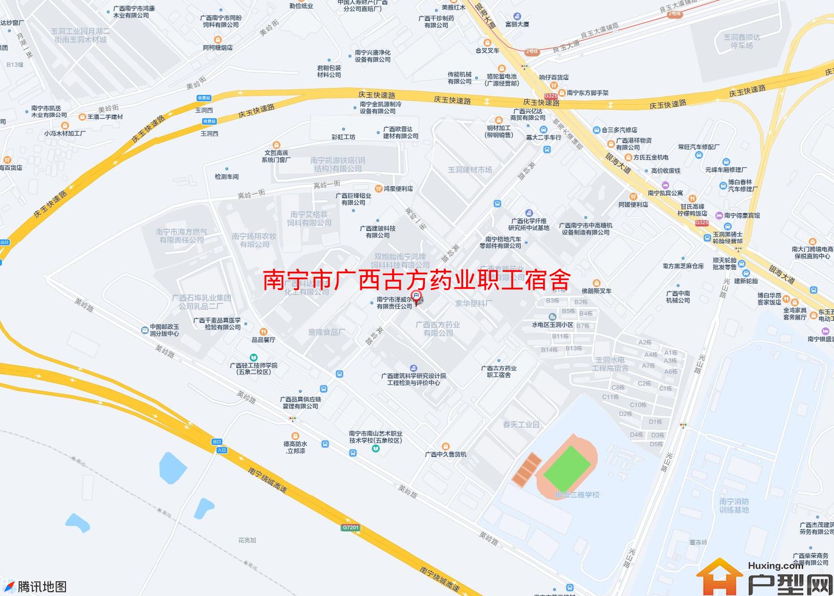 广西古方药业职工宿舍小区 - 户型网