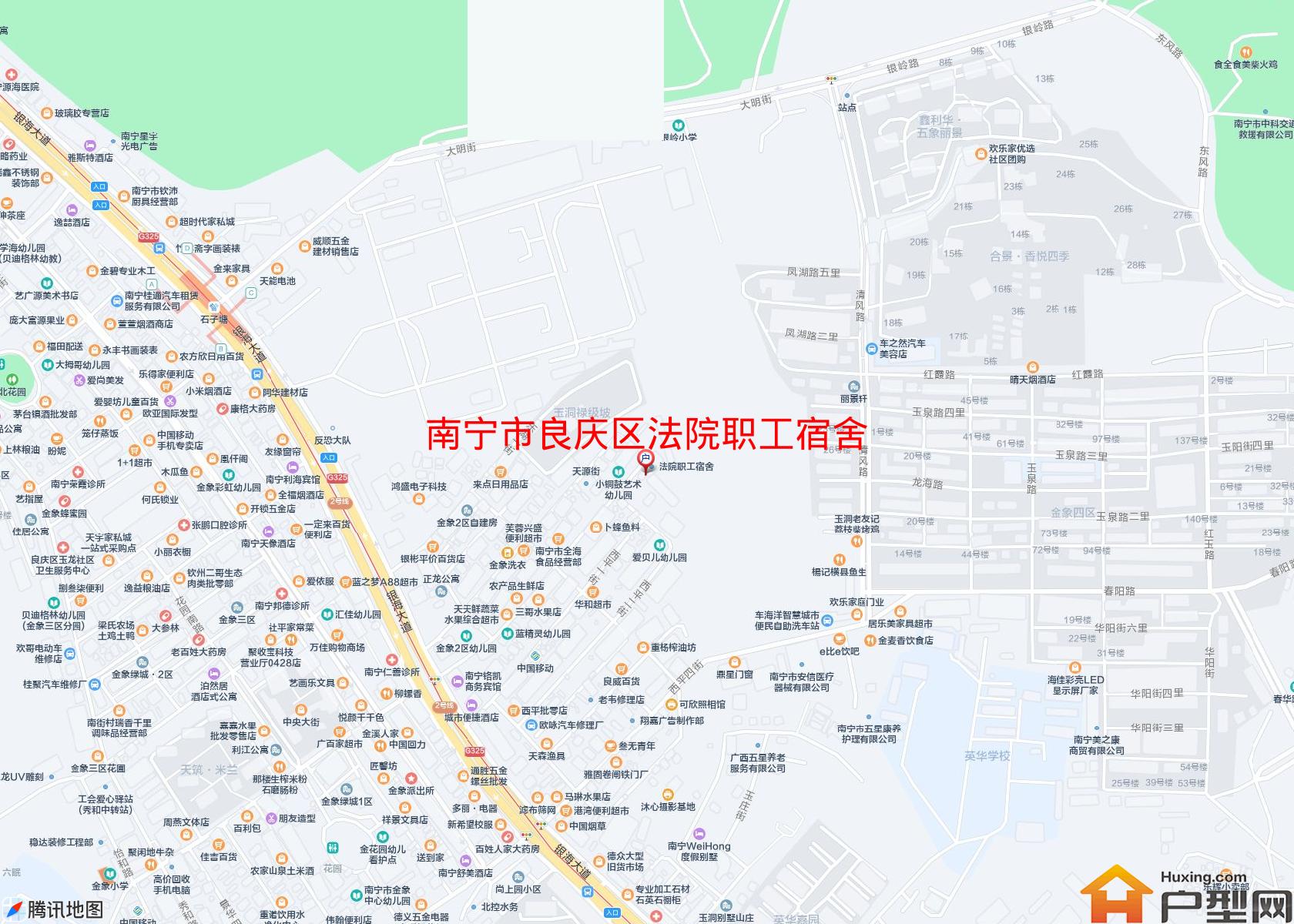 良庆区法院职工宿舍小区 - 户型网