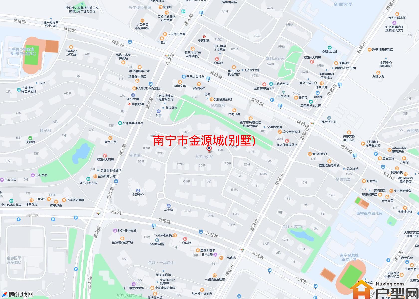 金源城(别墅)小区 - 户型网