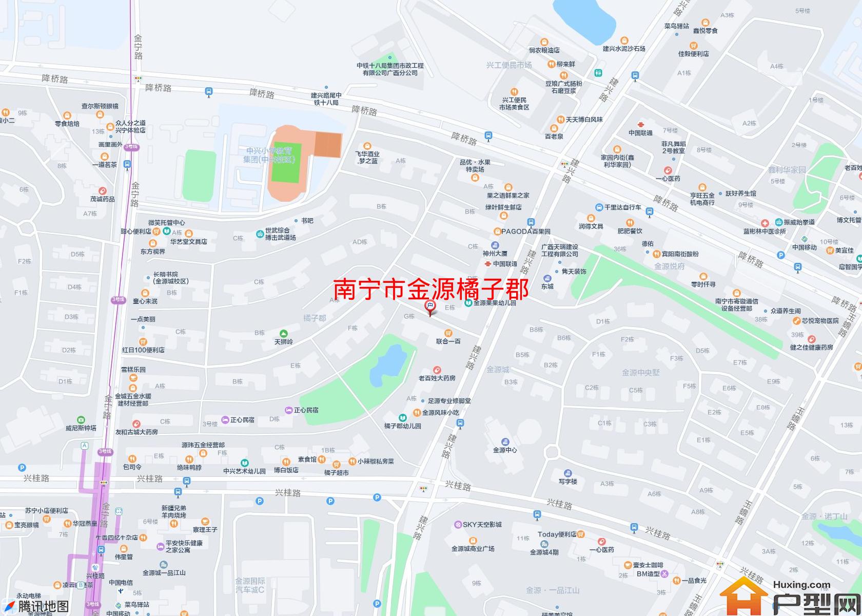 金源橘子郡小区 - 户型网