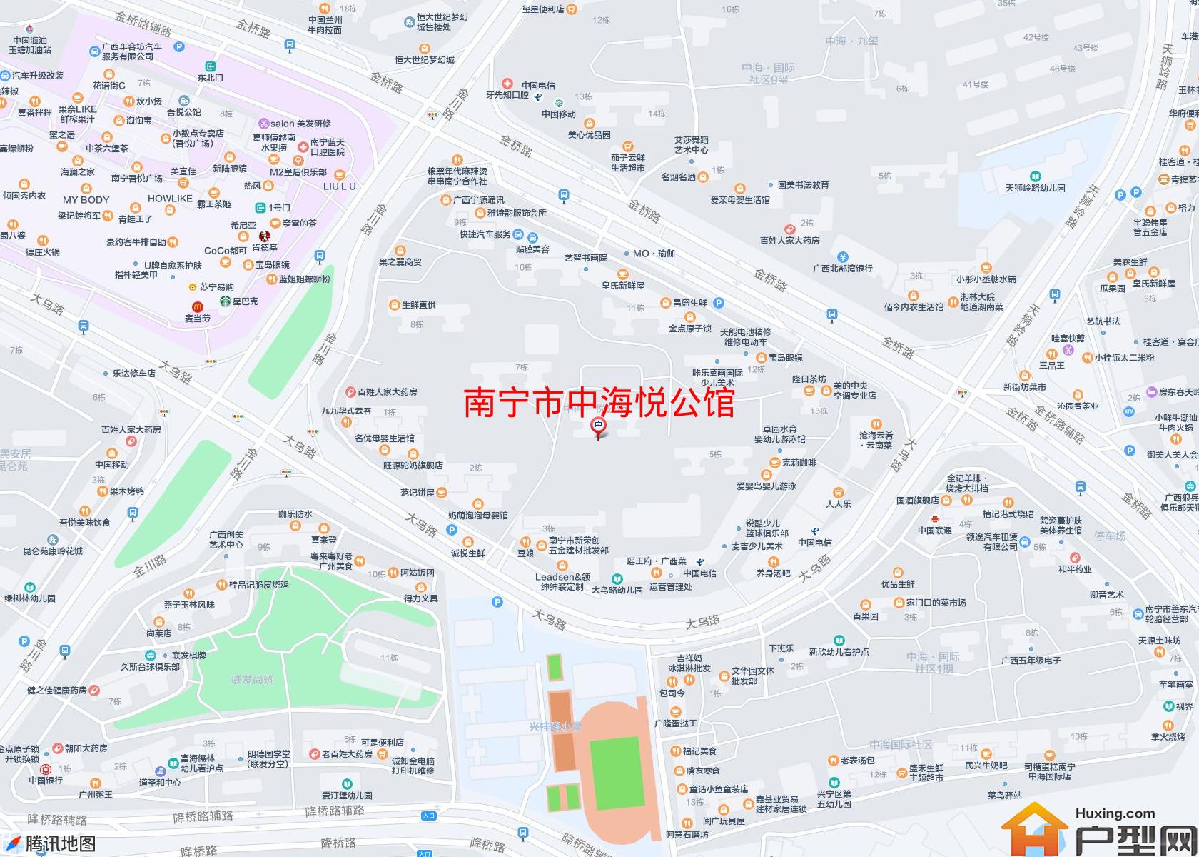 中海悦公馆小区 - 户型网