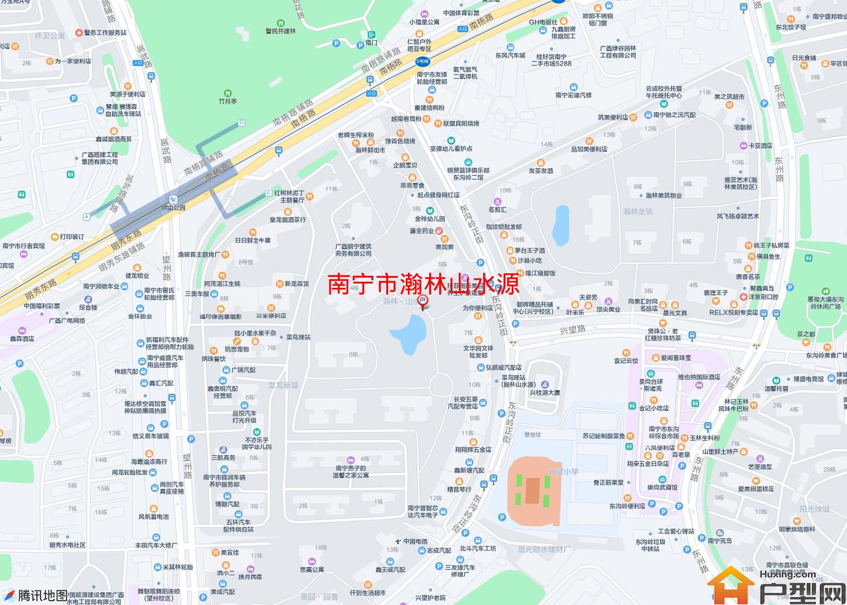 瀚林山水源小区 - 户型网