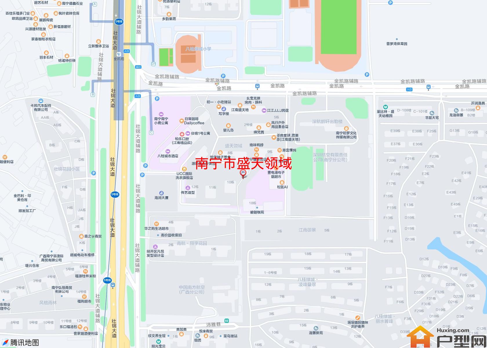 盛天领域小区 - 户型网