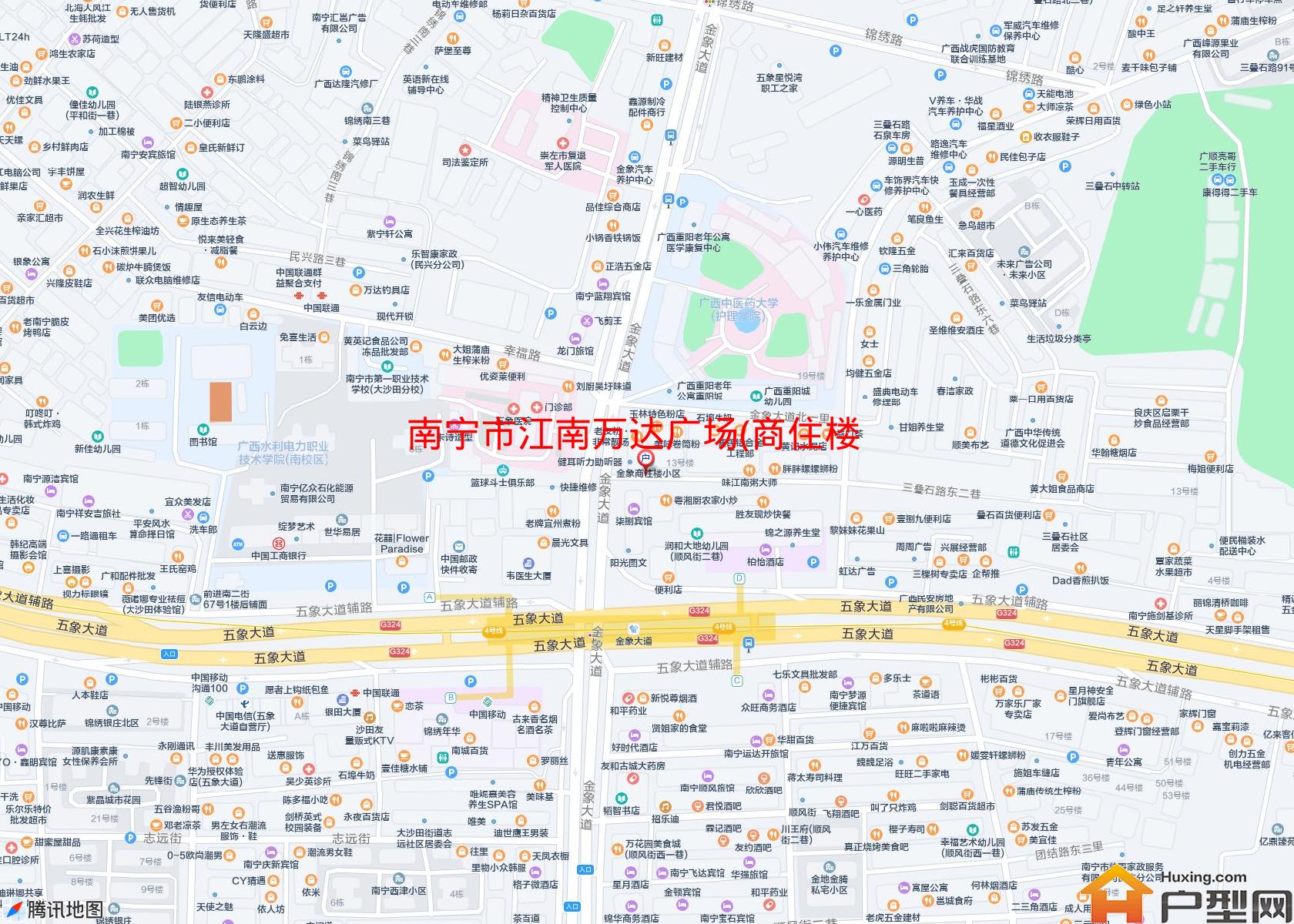 江南万达广场(商住楼)小区 - 户型网
