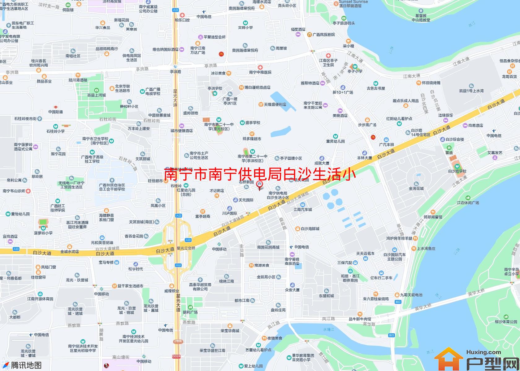 南宁供电局白沙生活小区小区 - 户型网
