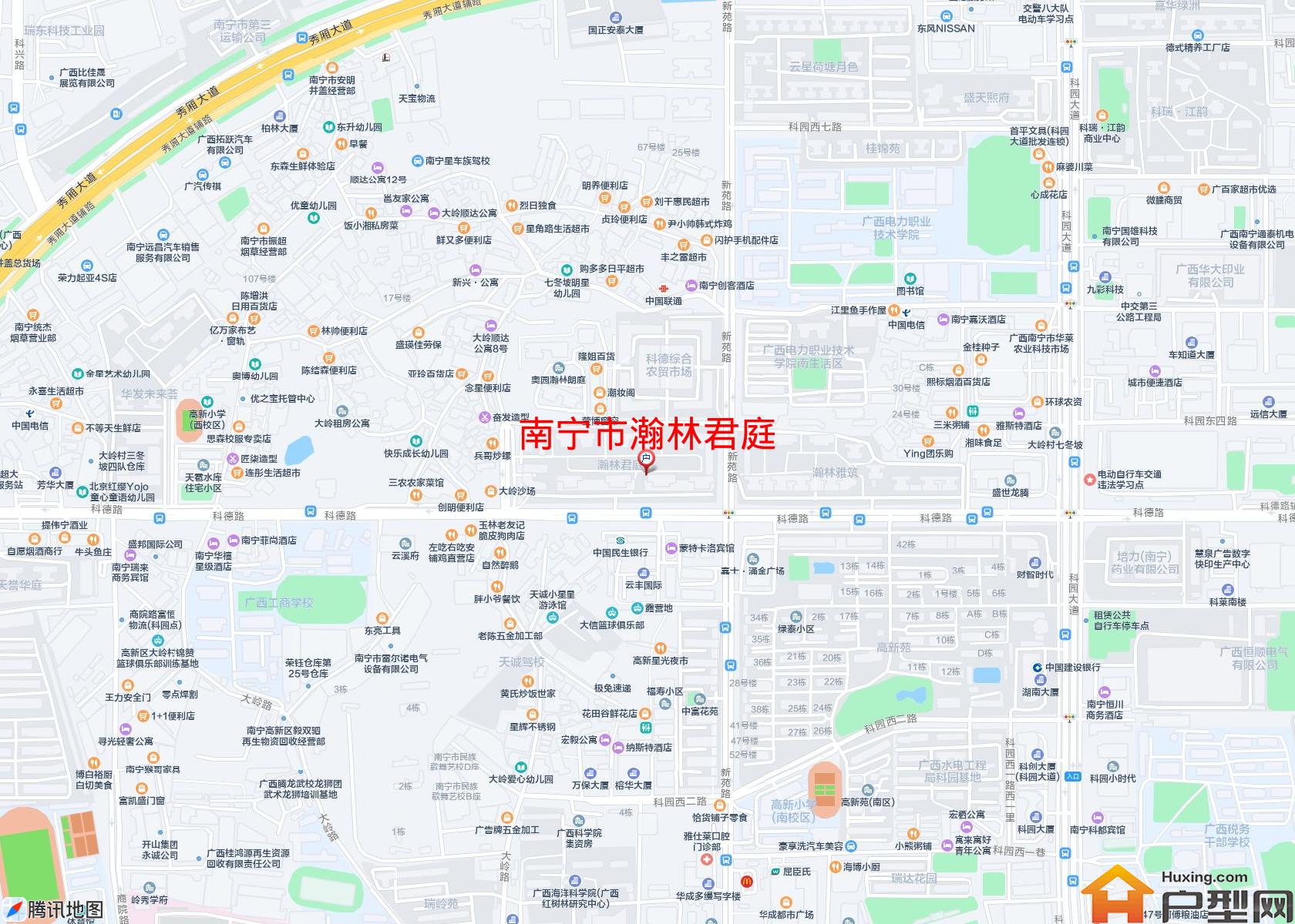 瀚林君庭小区 - 户型网