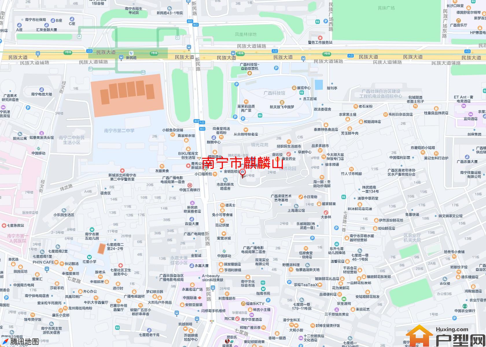 麒麟山小区 - 户型网 麒麟山小区 - 户型网