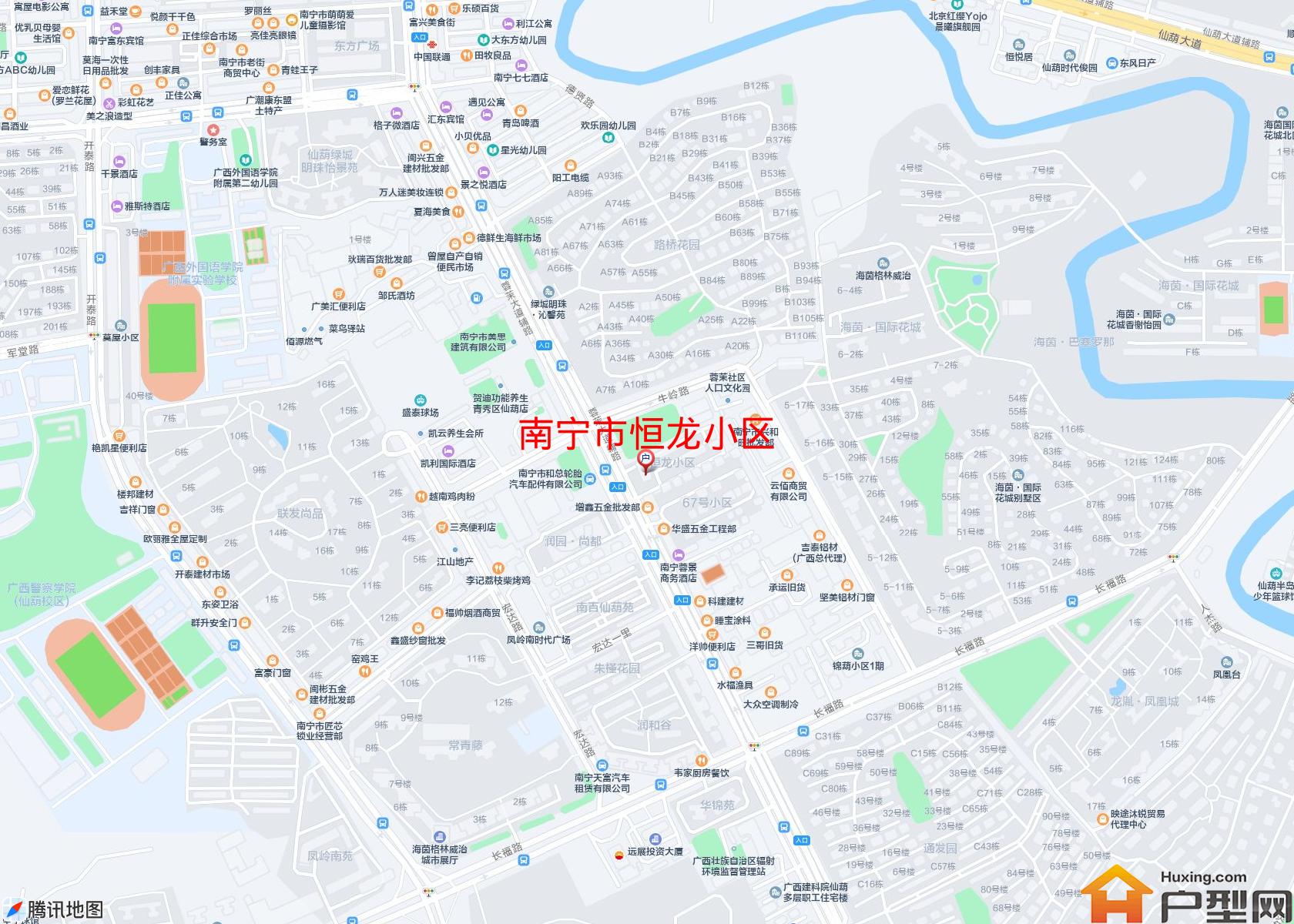 恒龙小区小区 - 户型网
