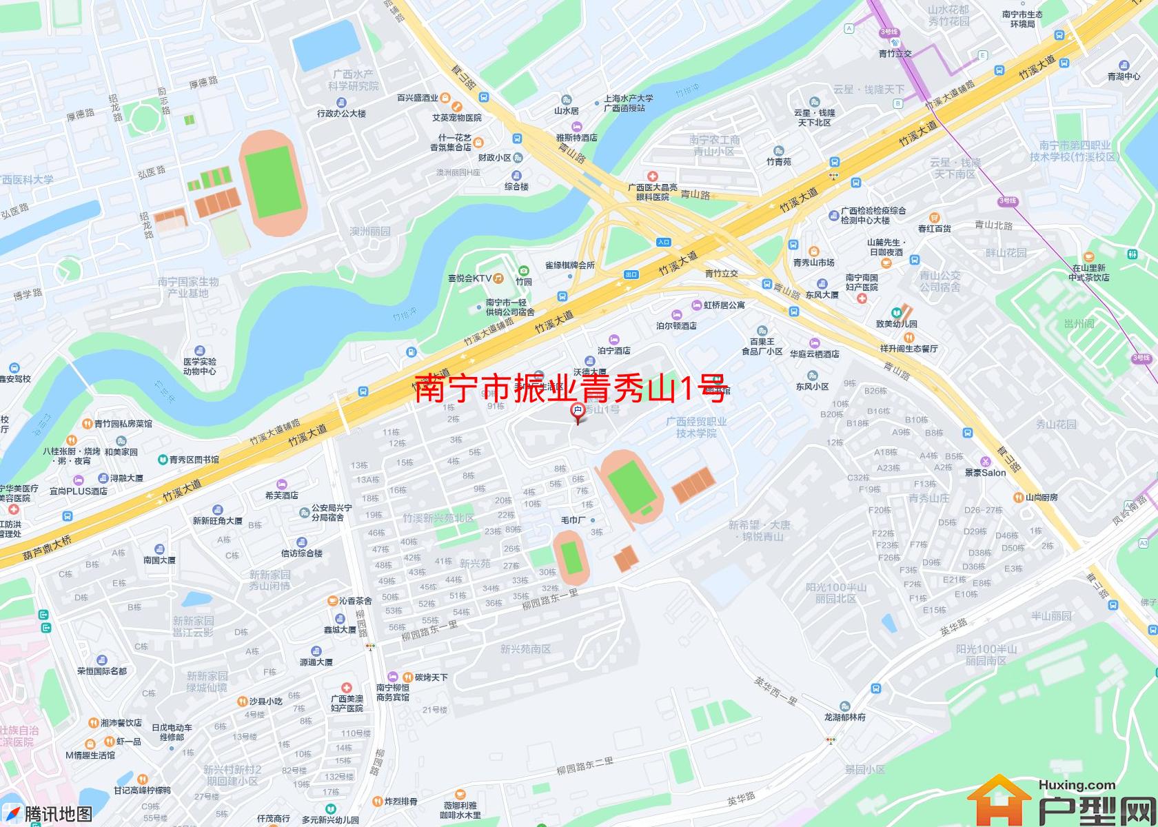 振业青秀山1号小区 - 户型网