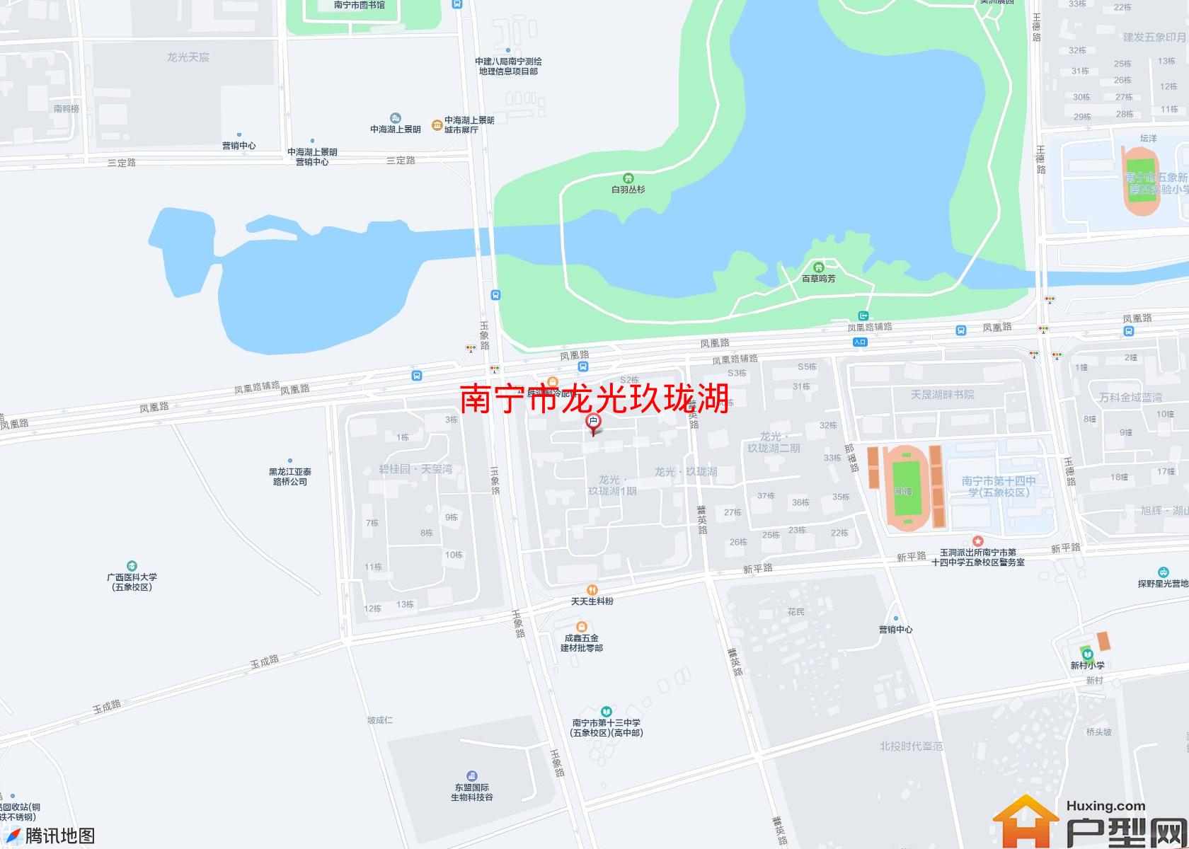龙光玖珑湖小区 - 户型网
