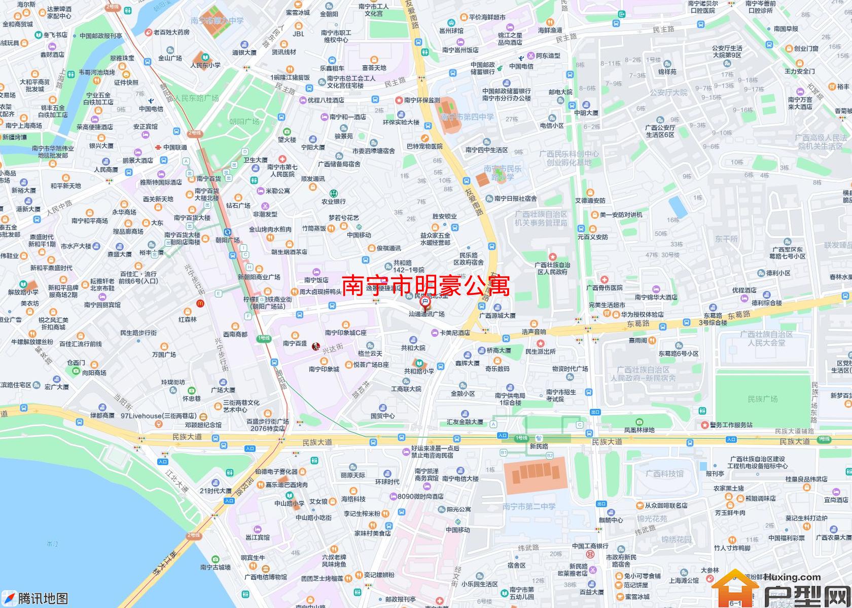 明豪公寓小区 - 户型网