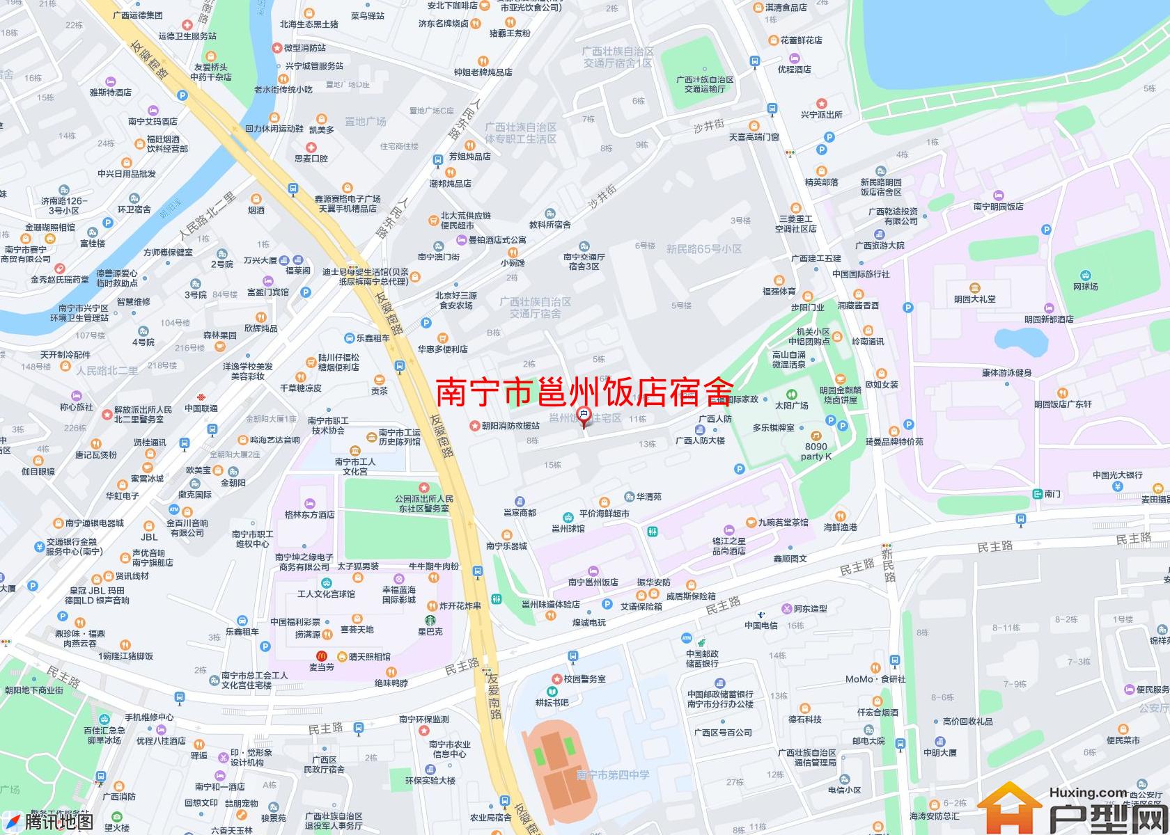 邕州饭店宿舍小区 - 户型网
