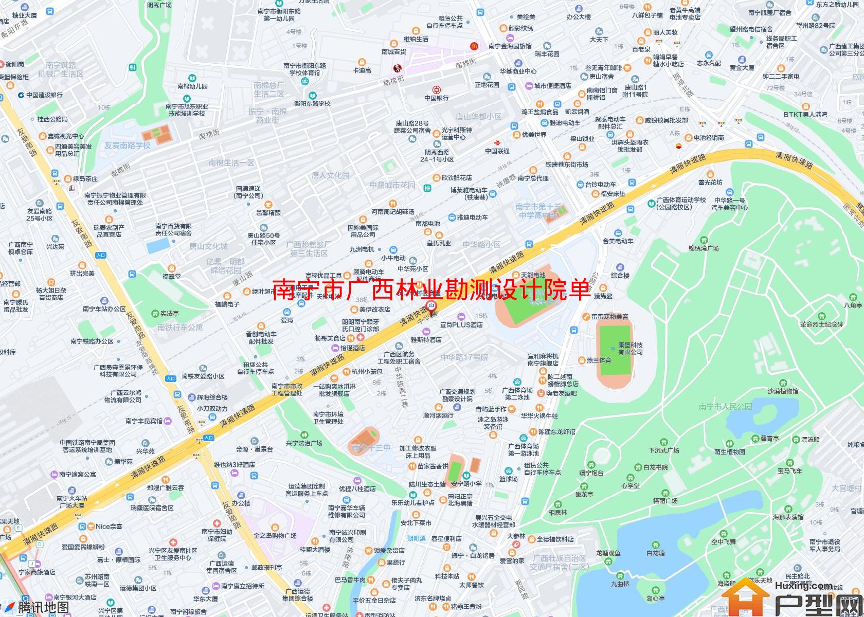 广西林业勘测设计院单位宿舍小区 - 户型网