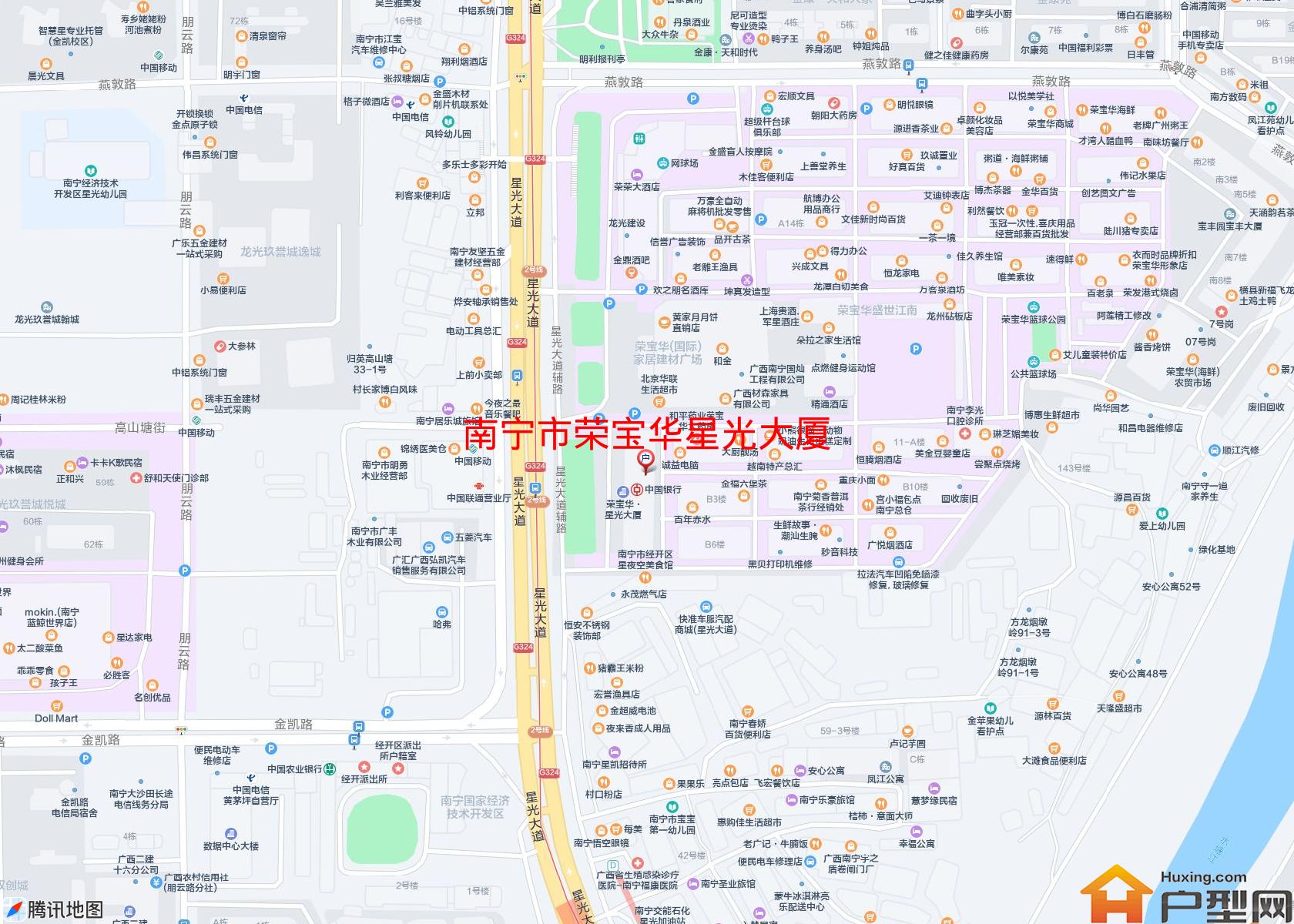 荣宝华星光大厦小区 - 户型网