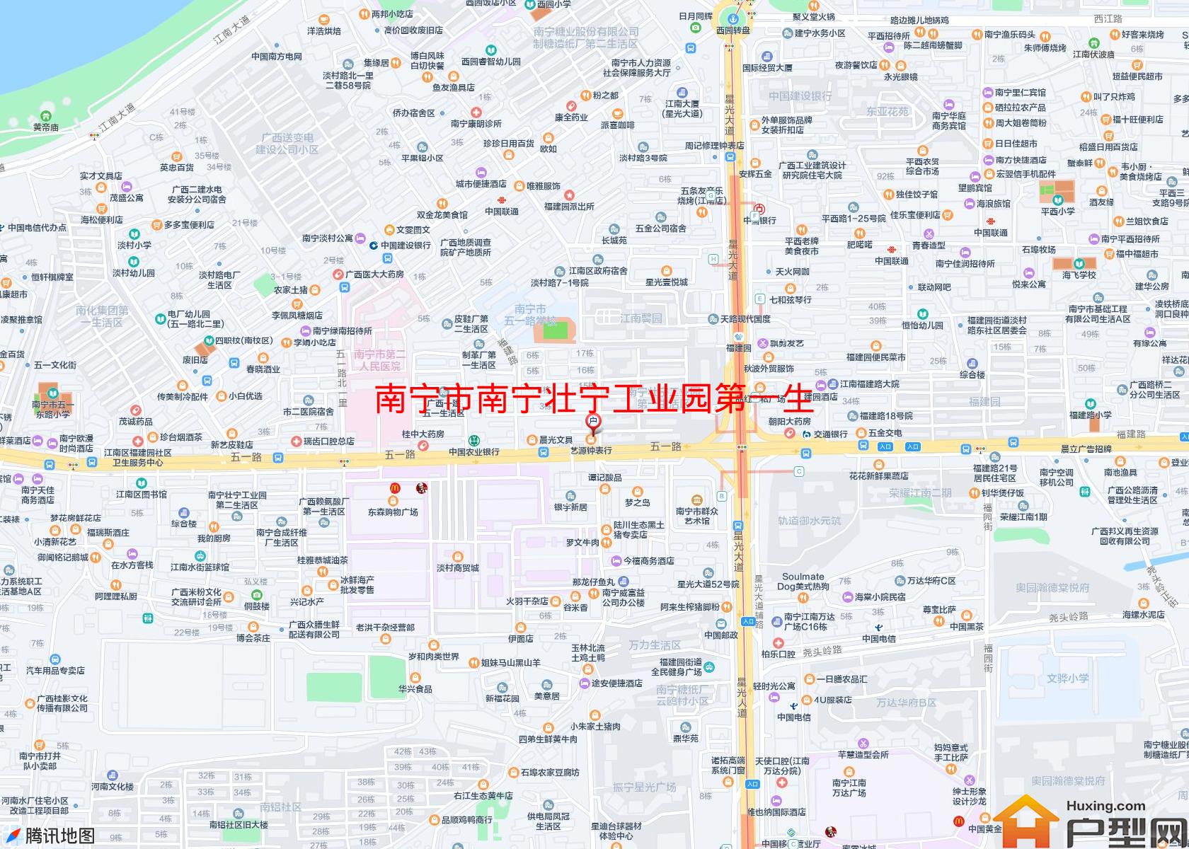 南宁壮宁工业园第一生活区小区 - 户型网