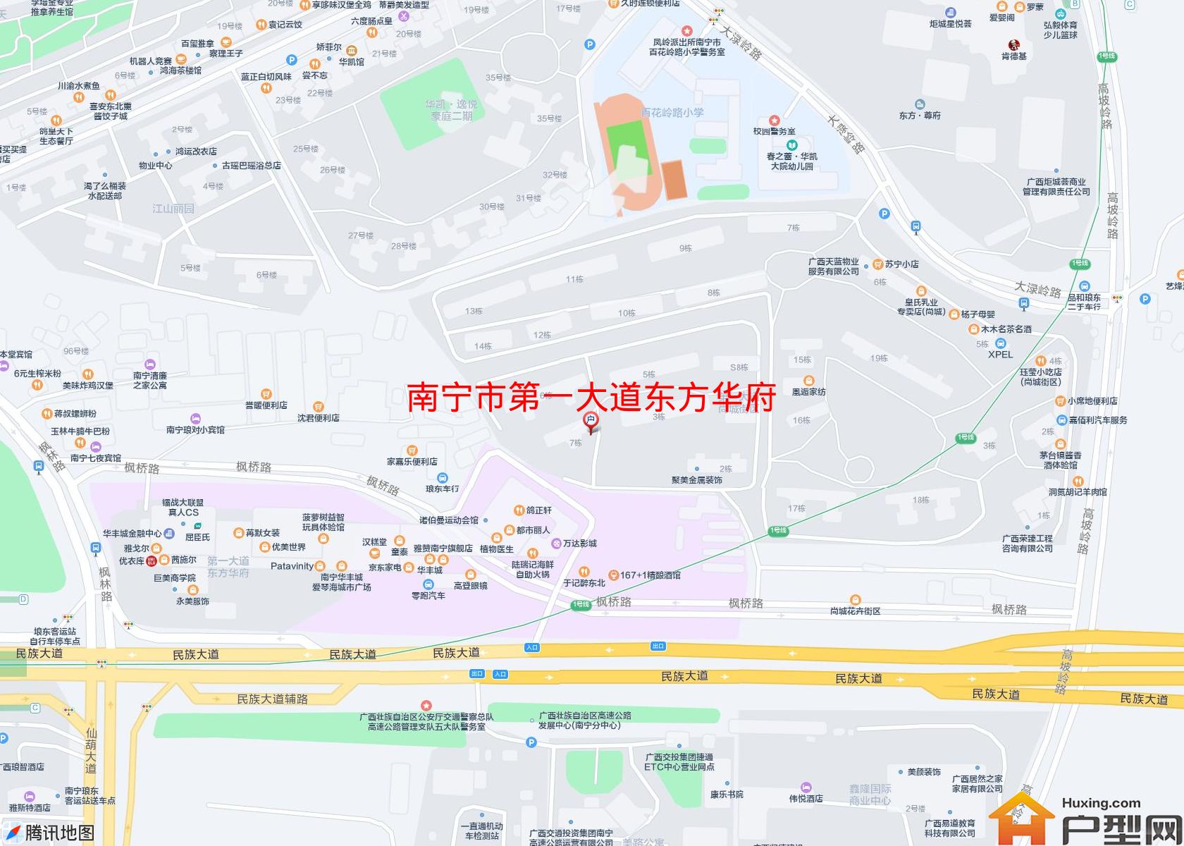 第一大道东方华府小区 - 户型网