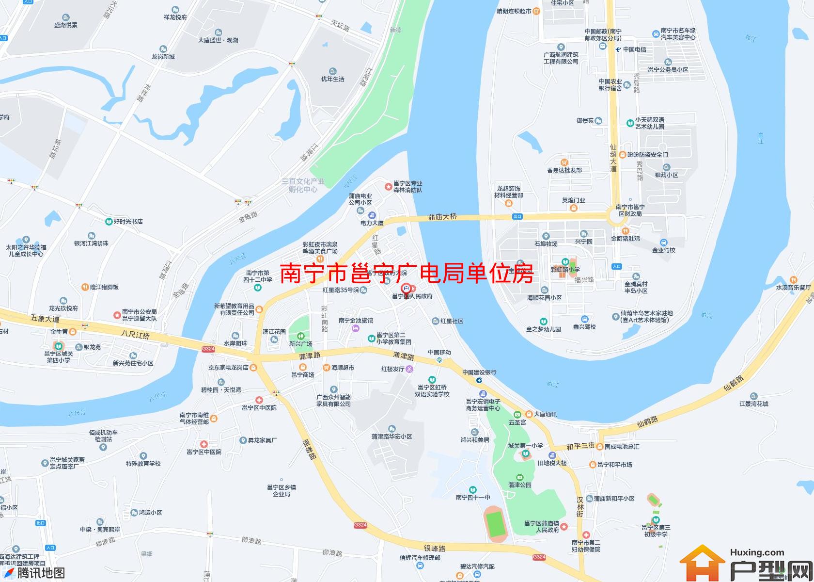邕宁广电局单位房小区 - 户型网