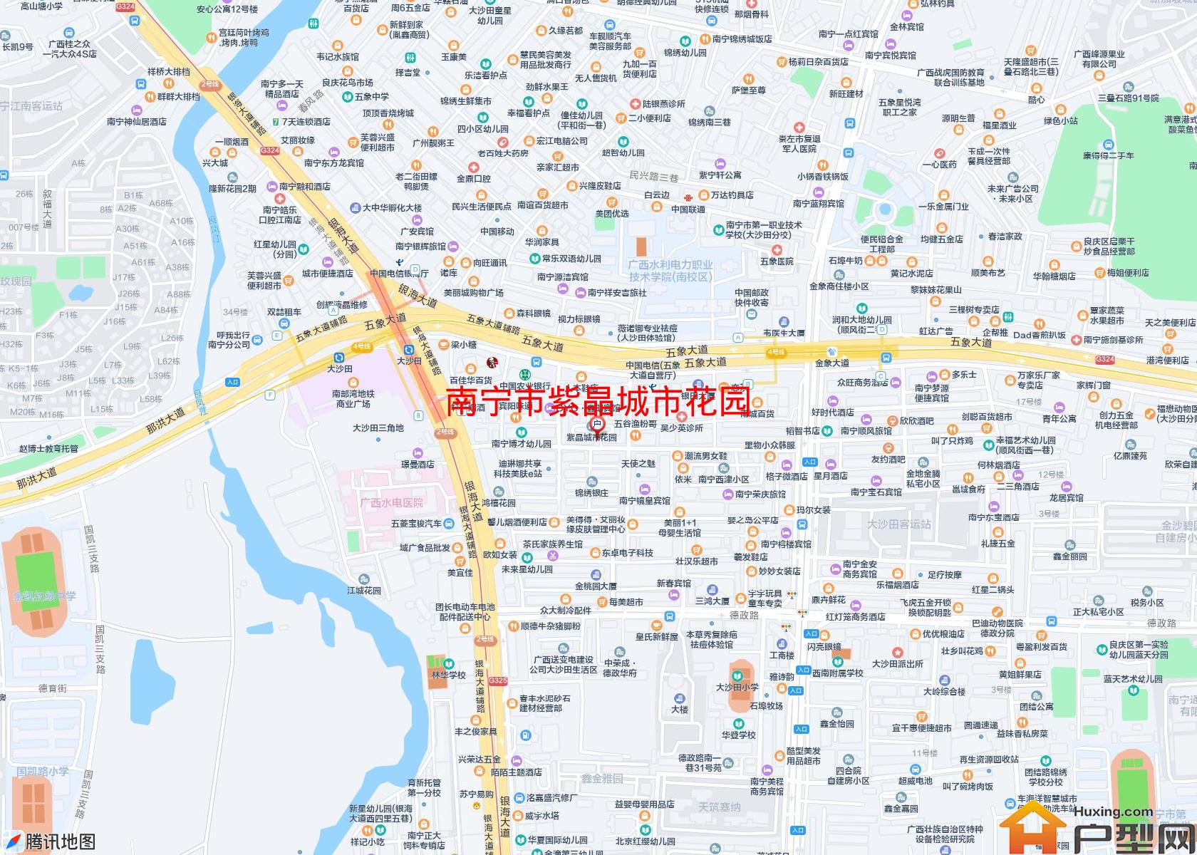 紫晶城市花园小区 - 户型网