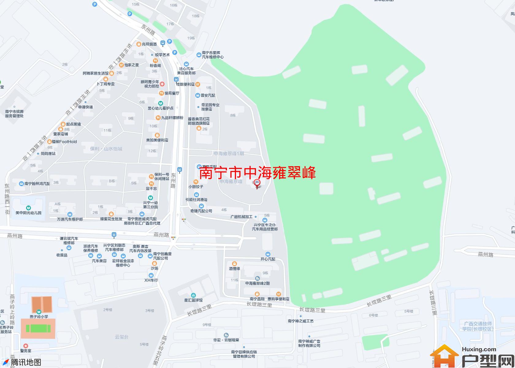 中海雍翠峰小区 - 户型网