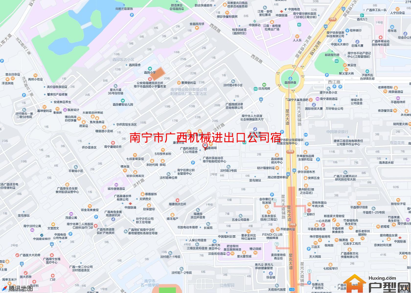 广西机械进出口公司宿舍小区 - 户型网