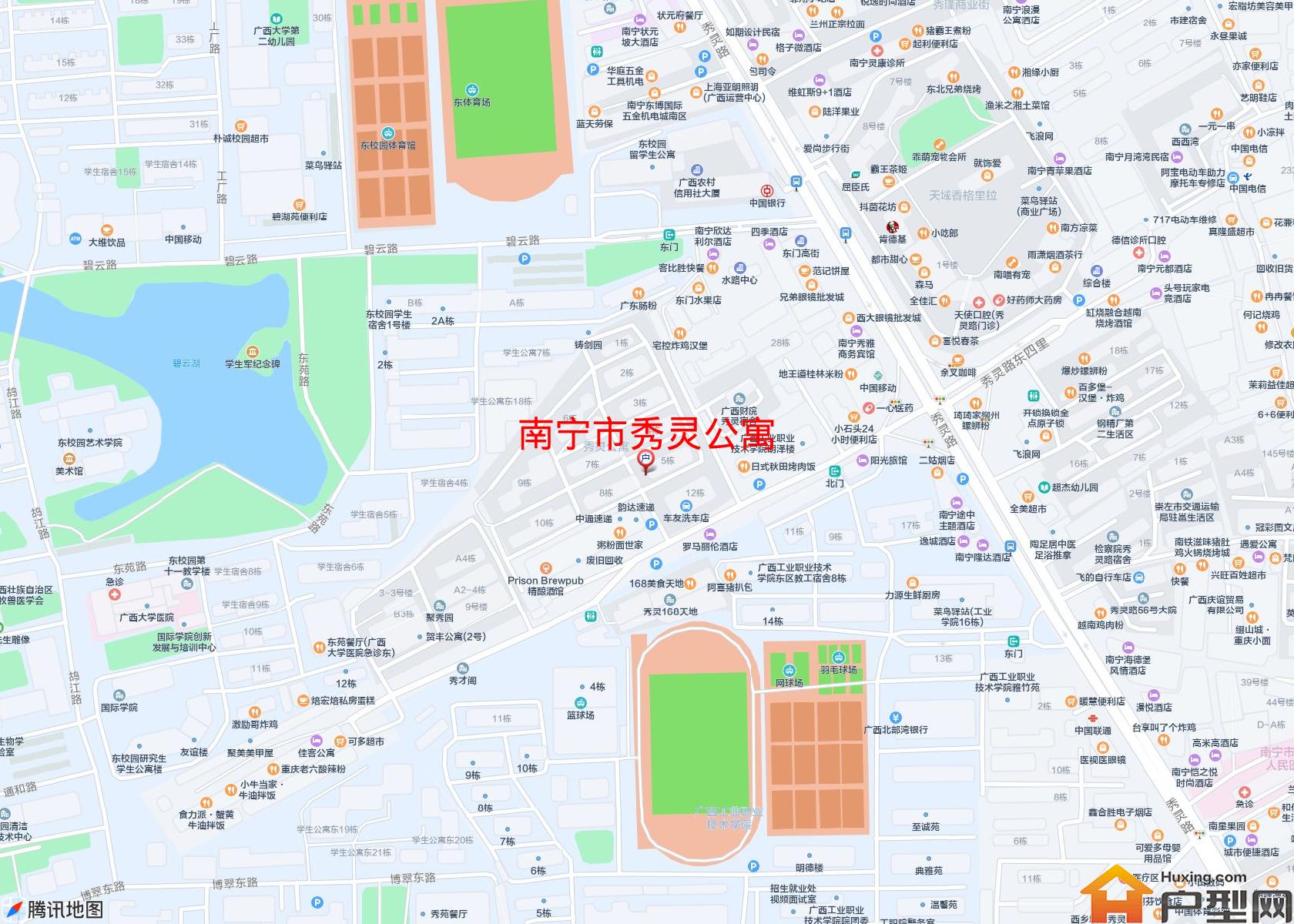 秀灵公寓小区 - 户型网
