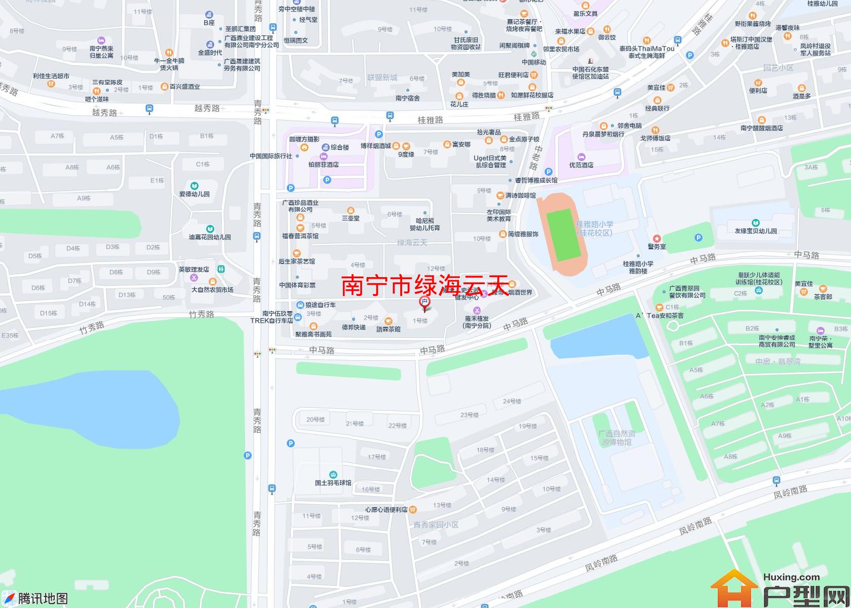 绿海云天小区 - 户型网
