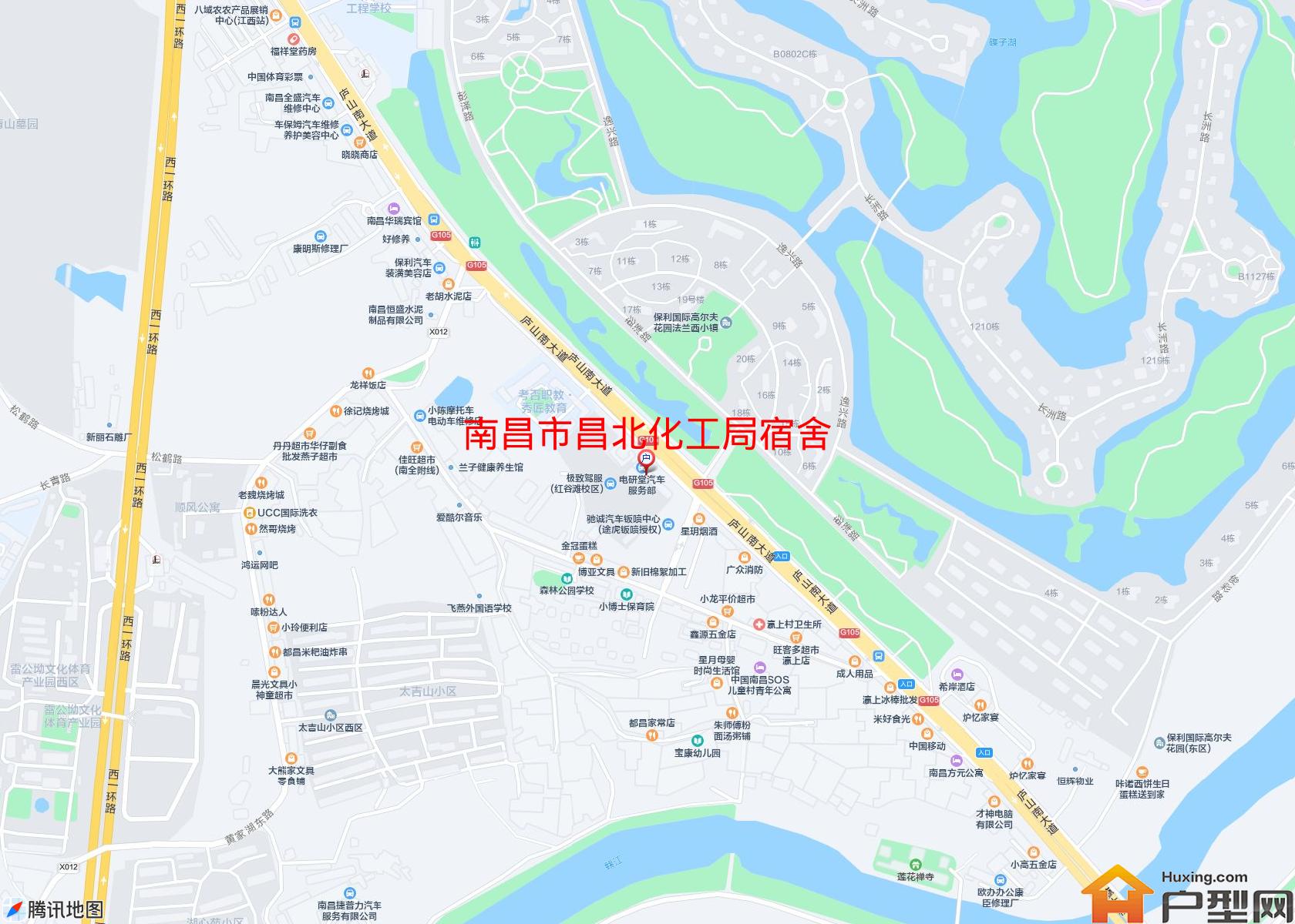 昌北化工局宿舍小区 - 户型网