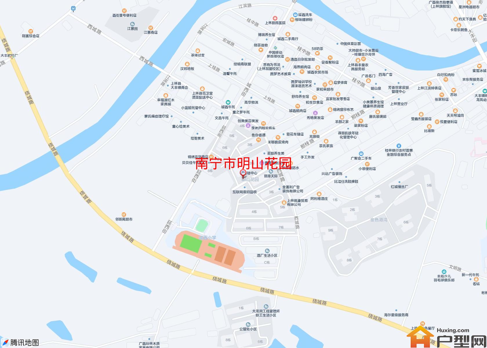 明山花园小区 - 户型网