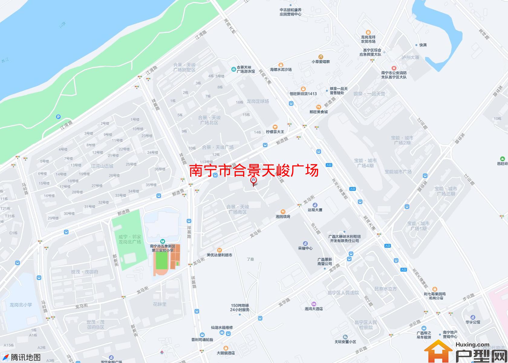 合景天峻广场小区 - 户型网