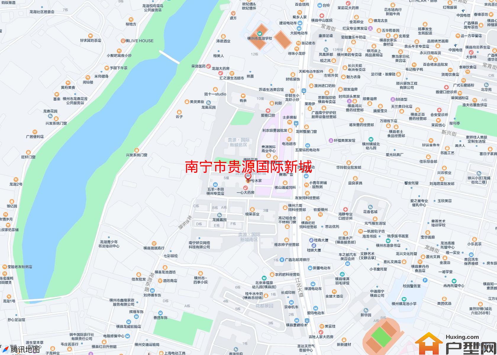 贵源国际新城小区 - 户型网