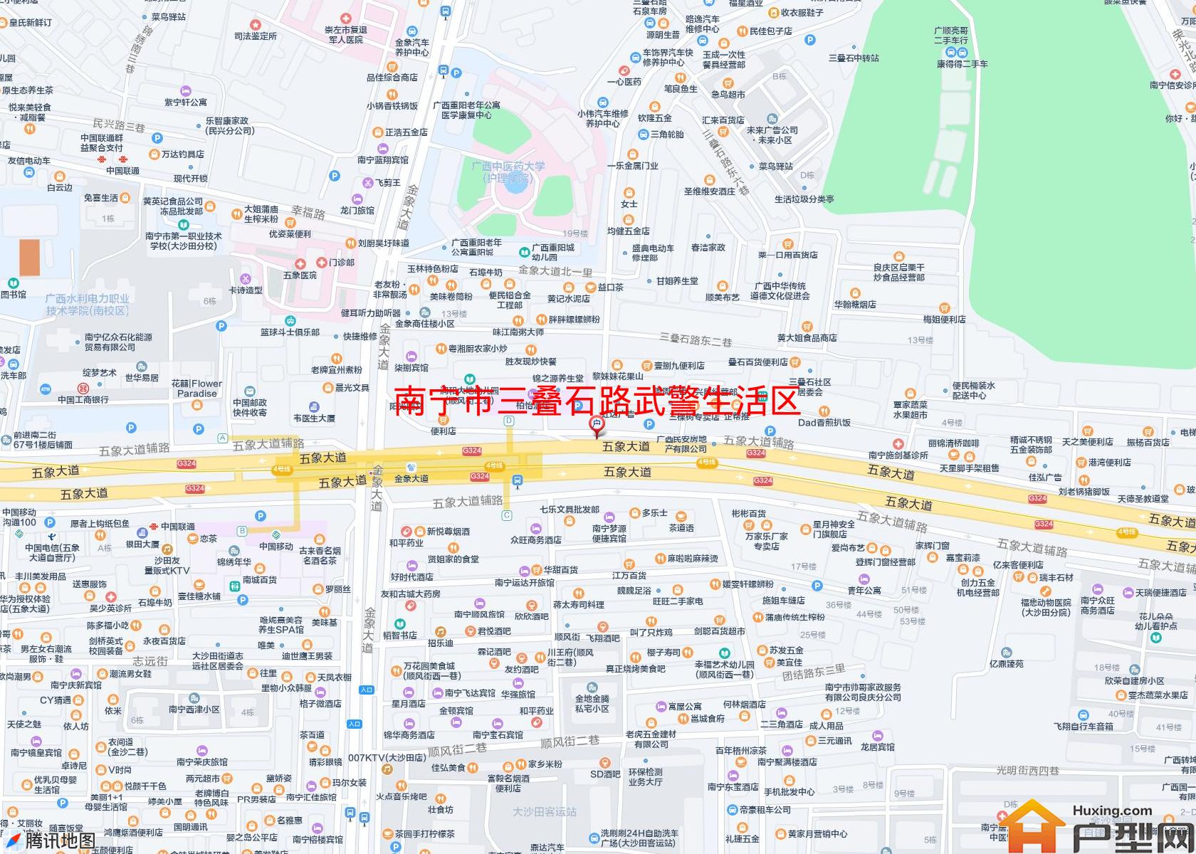 三叠石路武警生活区小区 - 户型网
