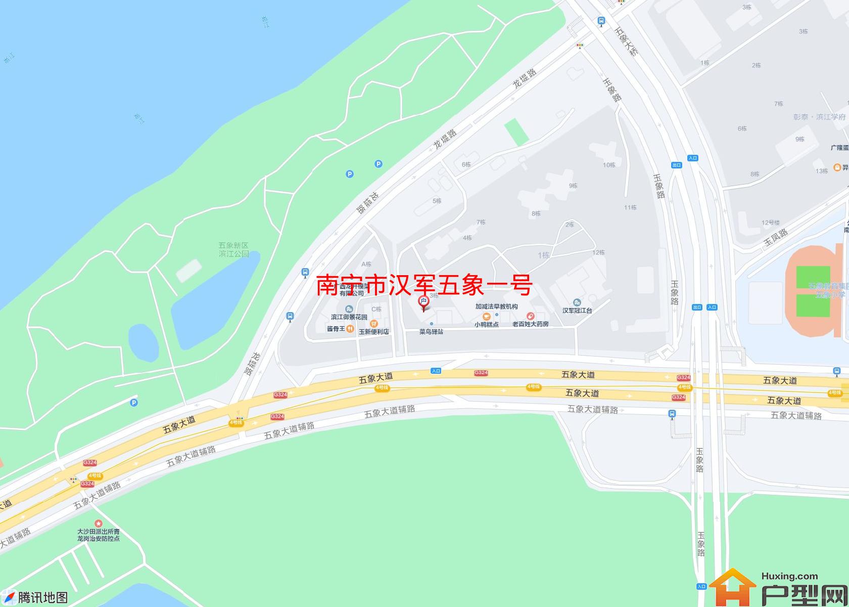 汉军五象一号小区 - 户型网