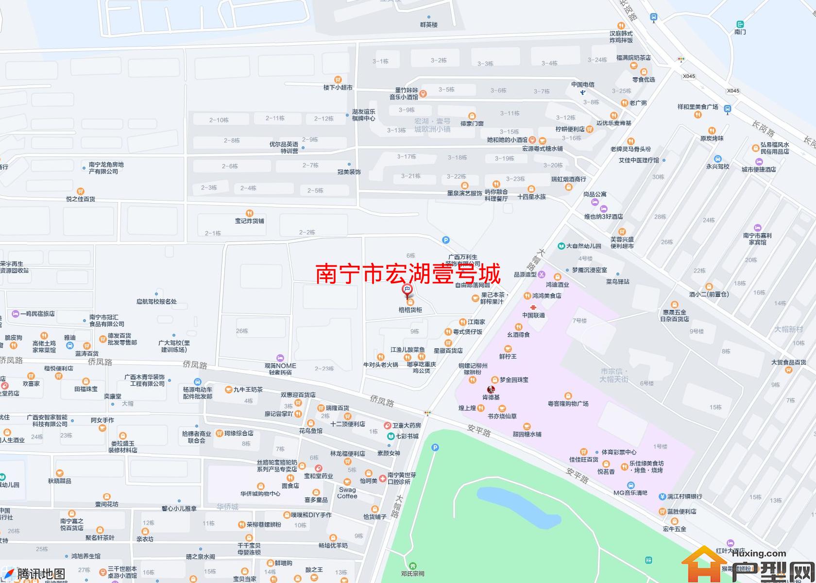 宏湖壹号城小区 - 户型网