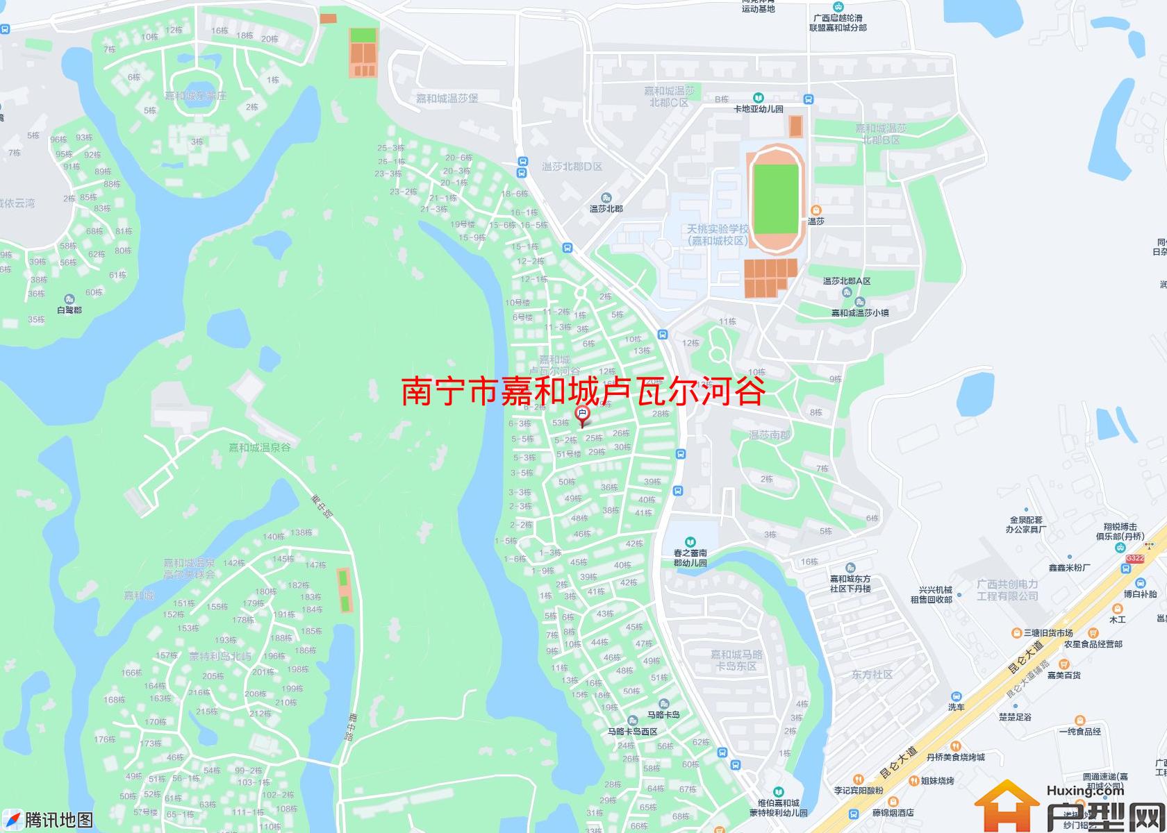 嘉和城卢瓦尔河谷小区 - 户型网