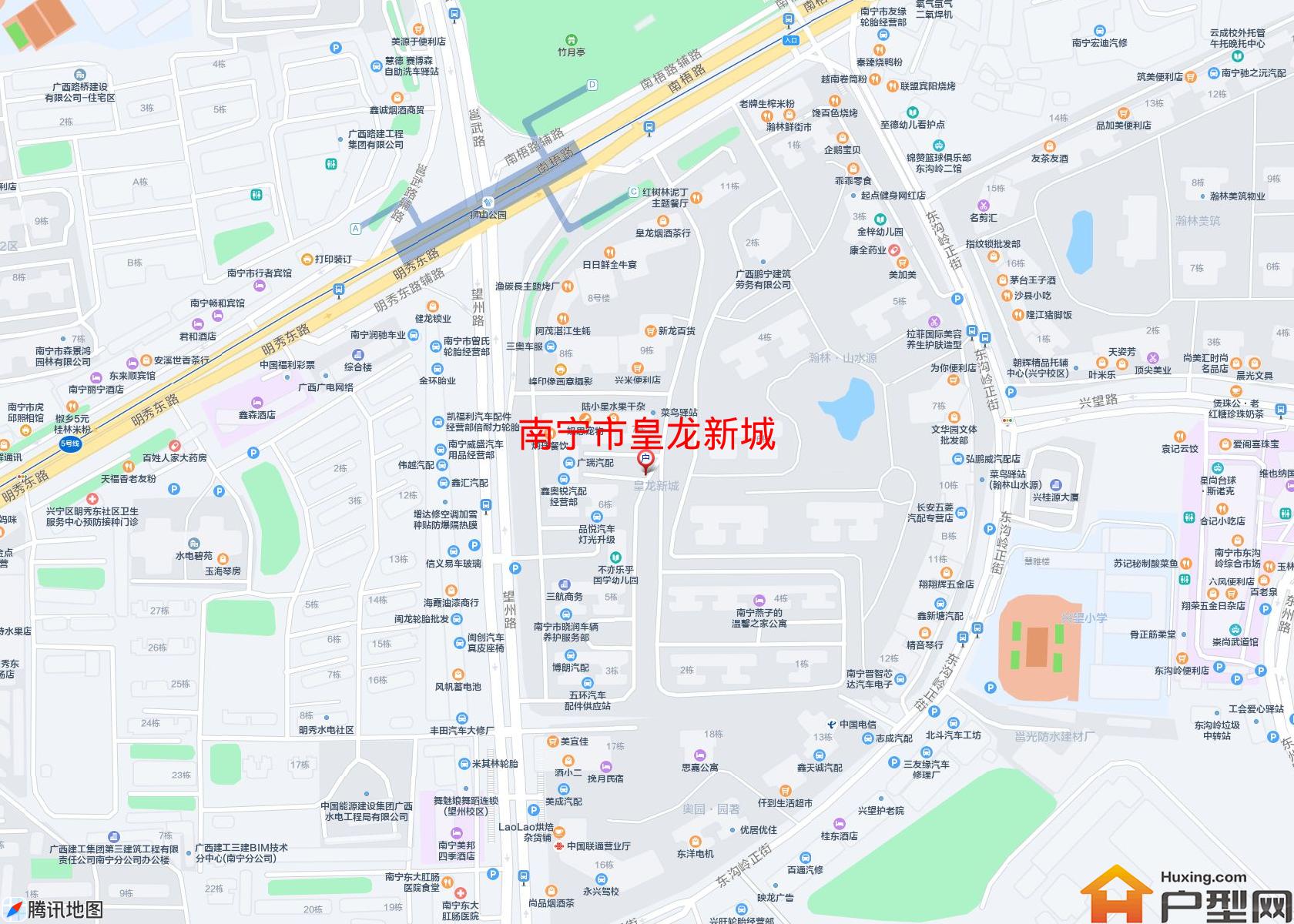 皇龙新城小区 - 户型网