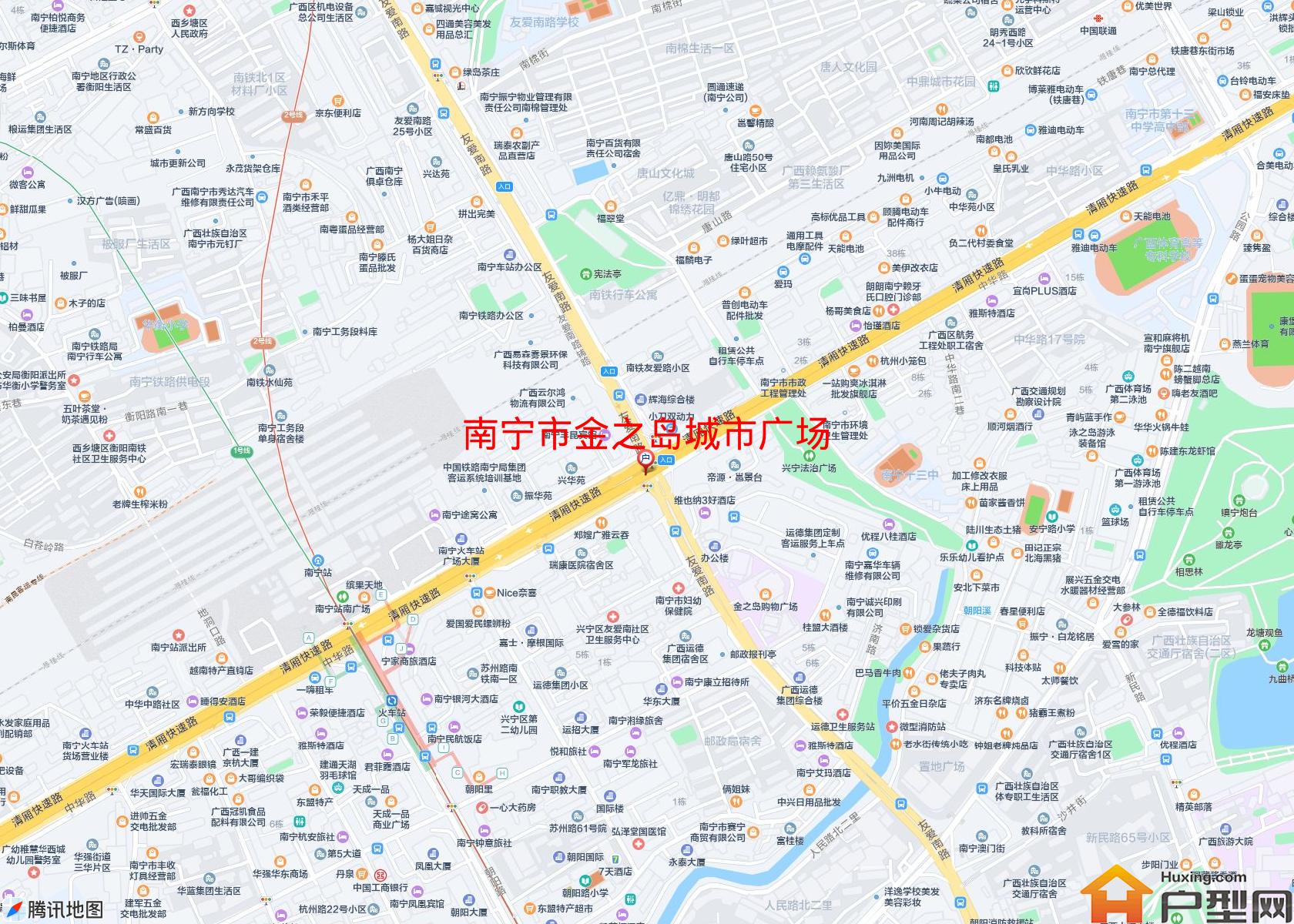 金之岛城市广场小区 - 户型网