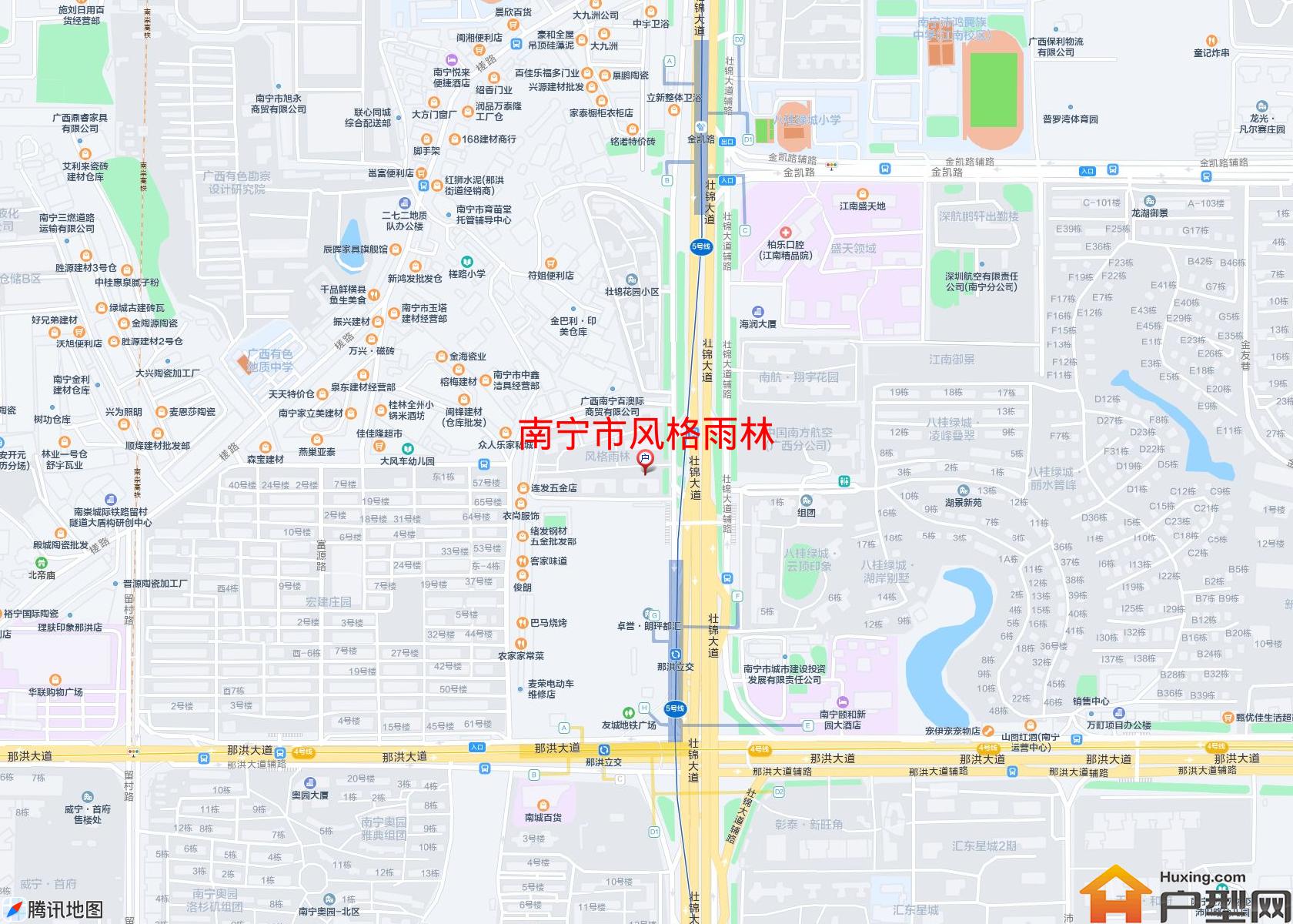 风格雨林小区 - 户型网