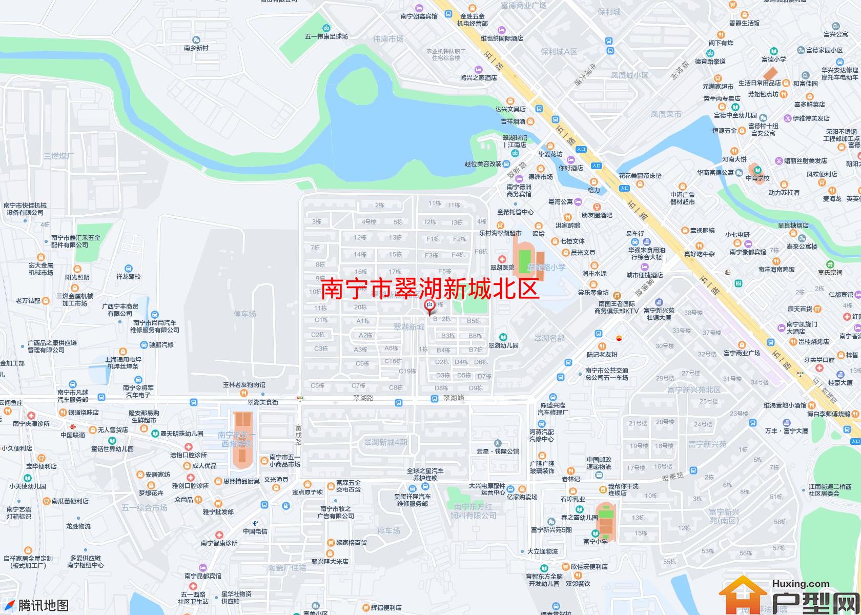 翠湖新城北区小区 - 户型网