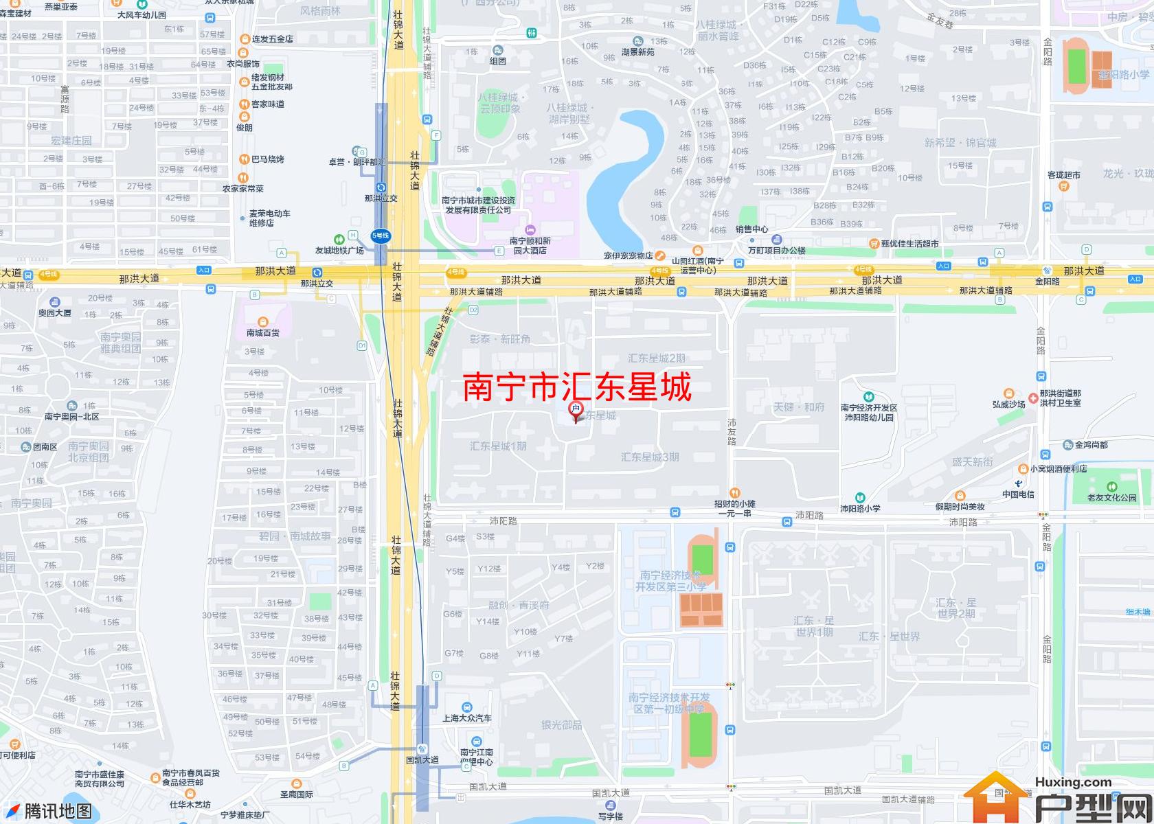 汇东星城小区 - 户型网