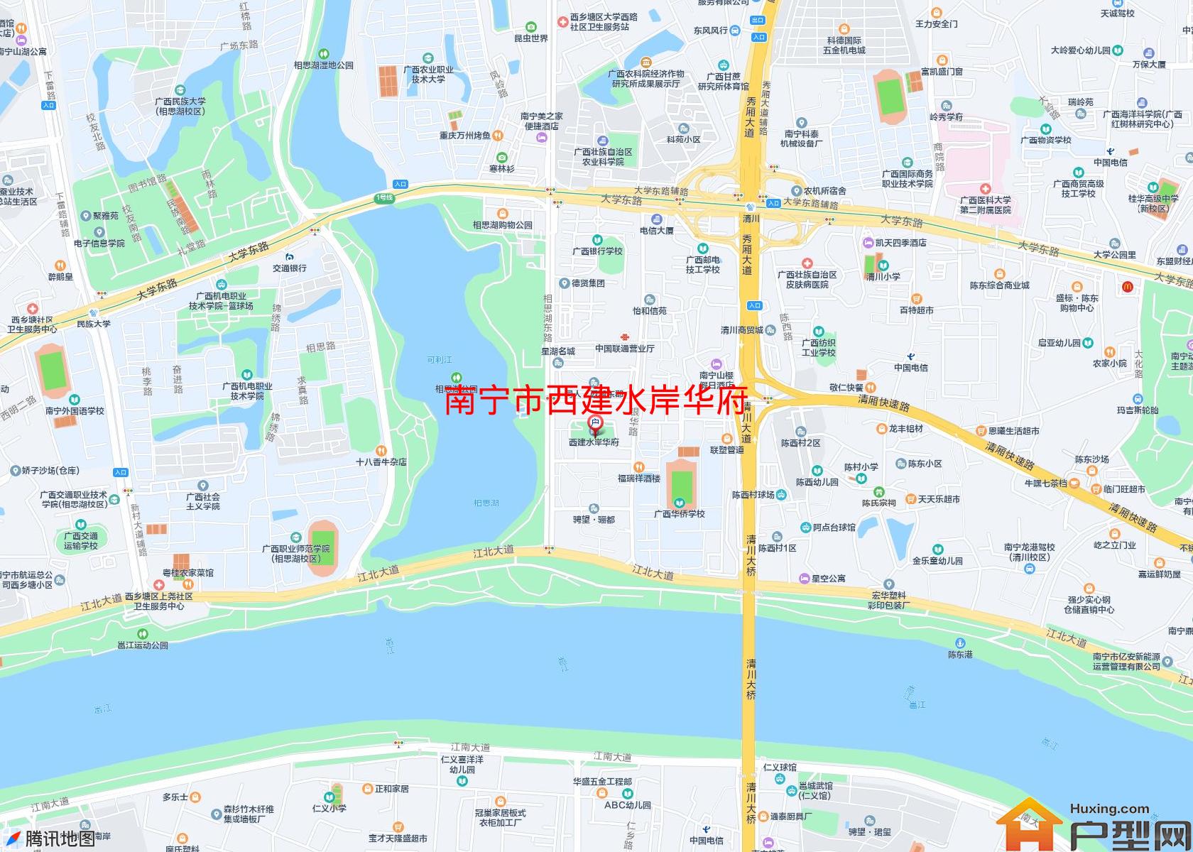西建水岸华府小区 - 户型网