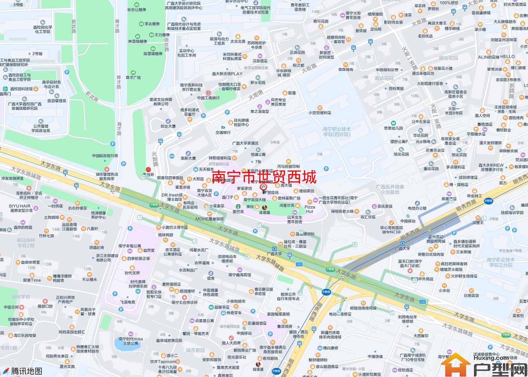世贸西城小区 - 户型网