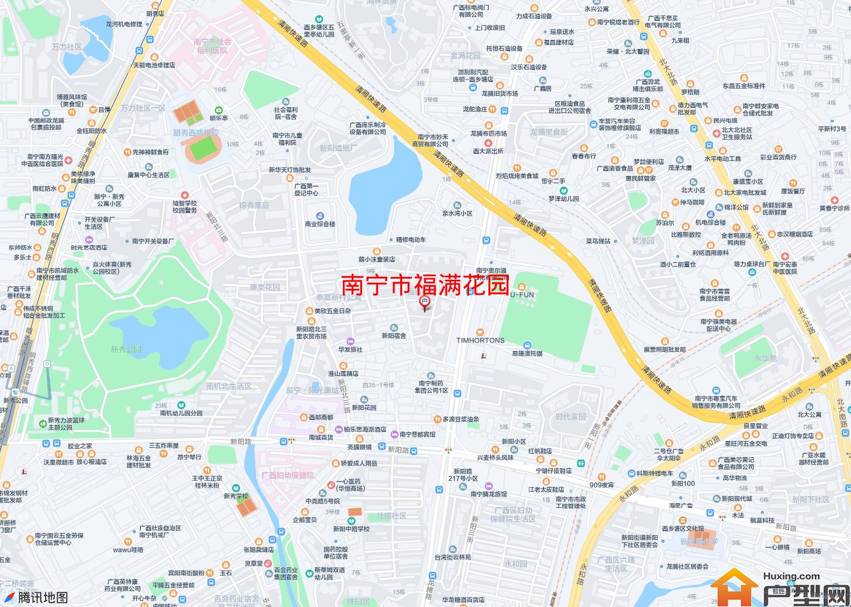 福满花园小区 - 户型网