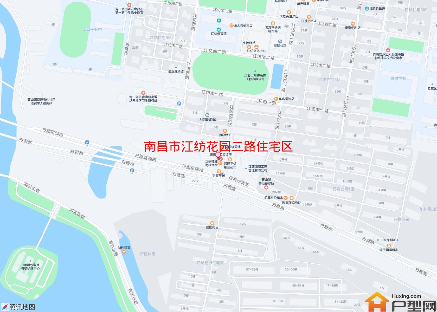 江纺花园二路住宅区小区 - 户型网