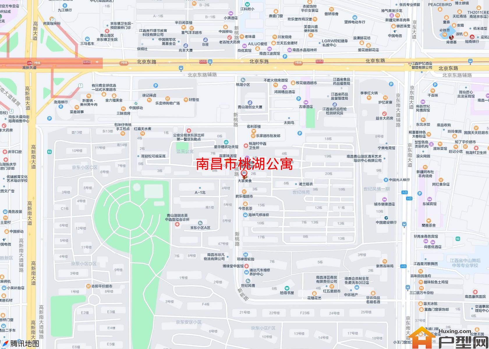 桃湖公寓小区 - 户型网