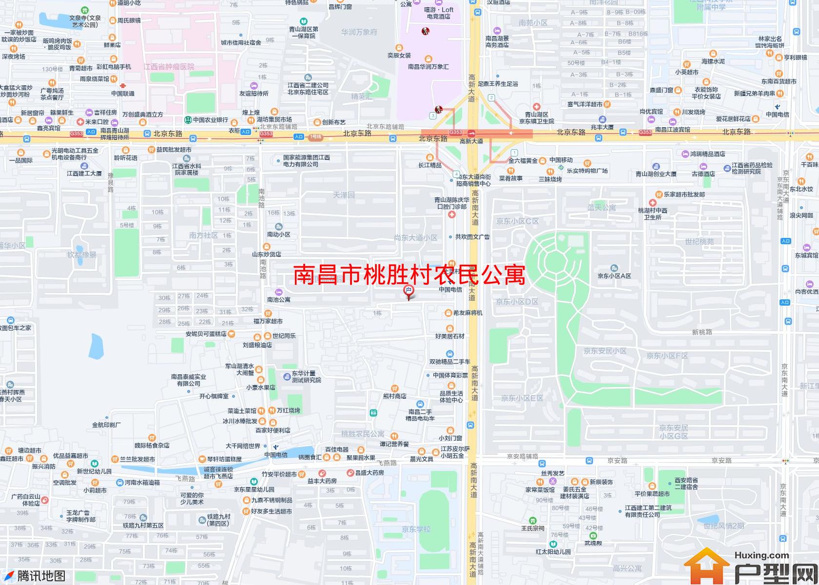 桃胜村农民公寓小区 - 户型网