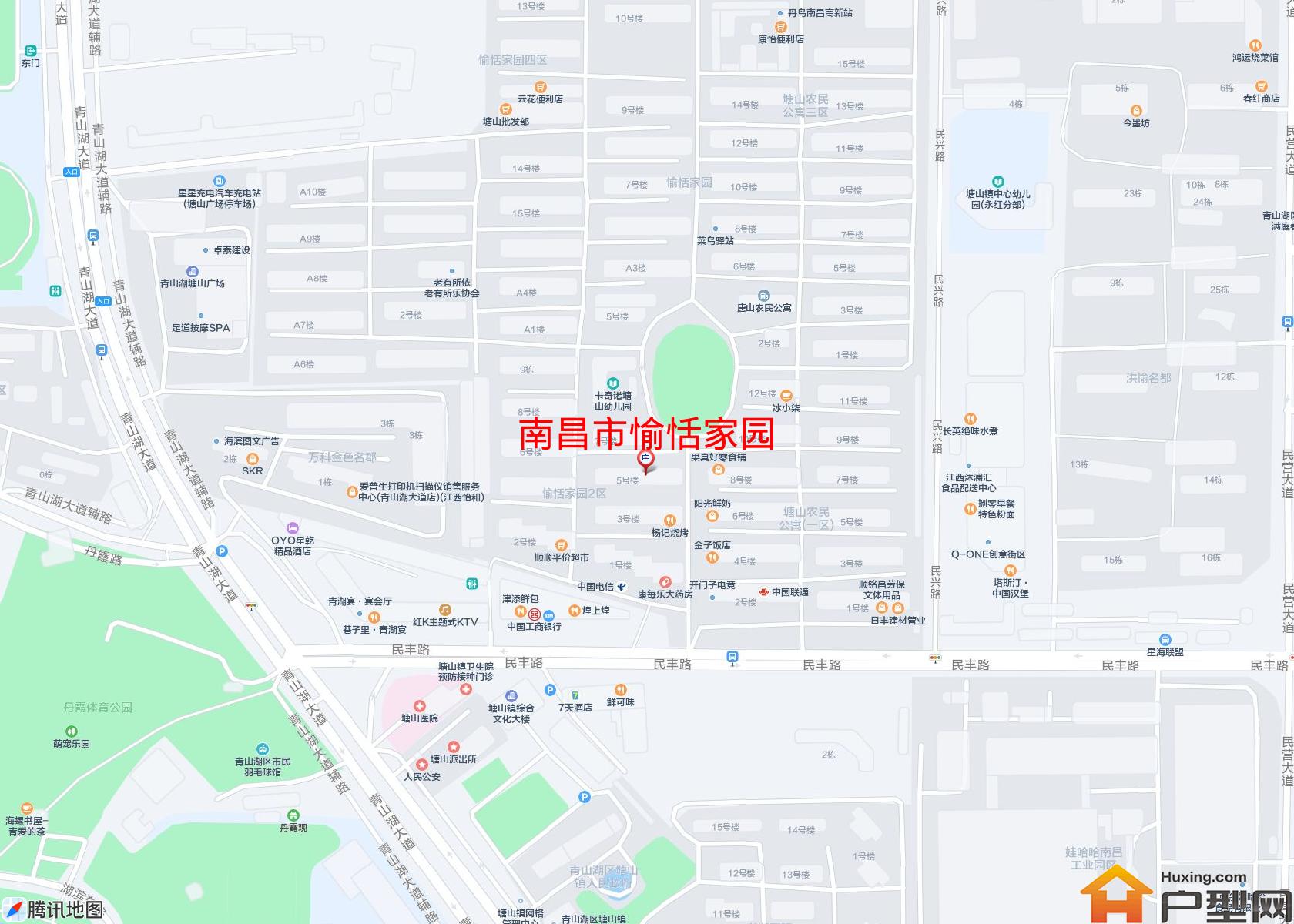 愉恬家园小区 - 户型网