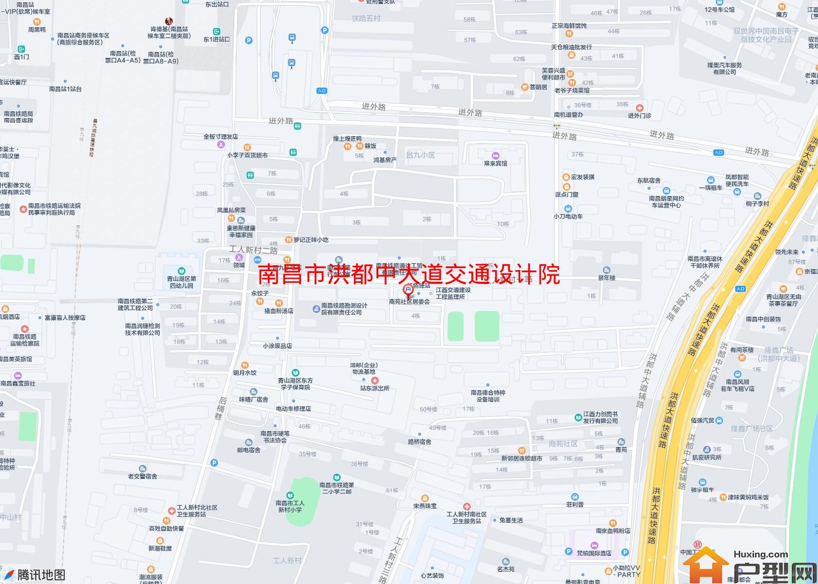 洪都中大道交通设计院宿舍小区 - 户型网