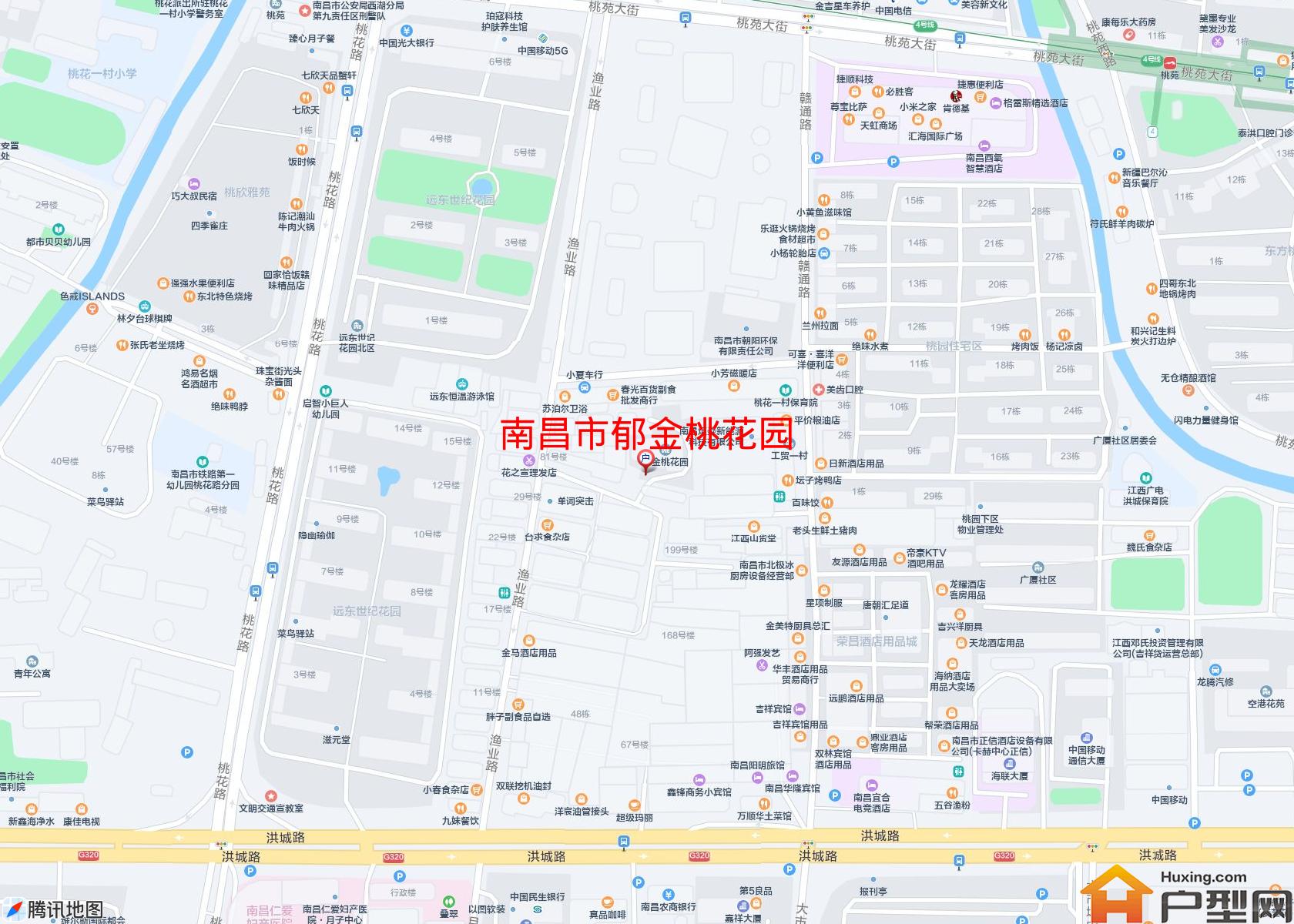 郁金桃花园小区 - 户型网