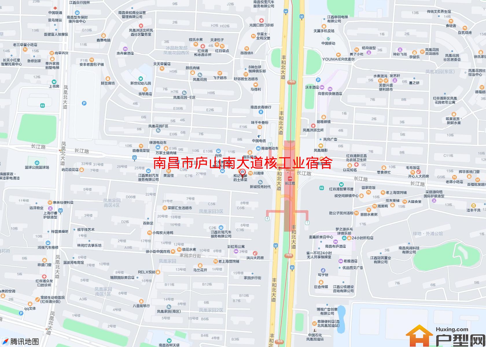 庐山南大道核工业宿舍小区 - 户型网